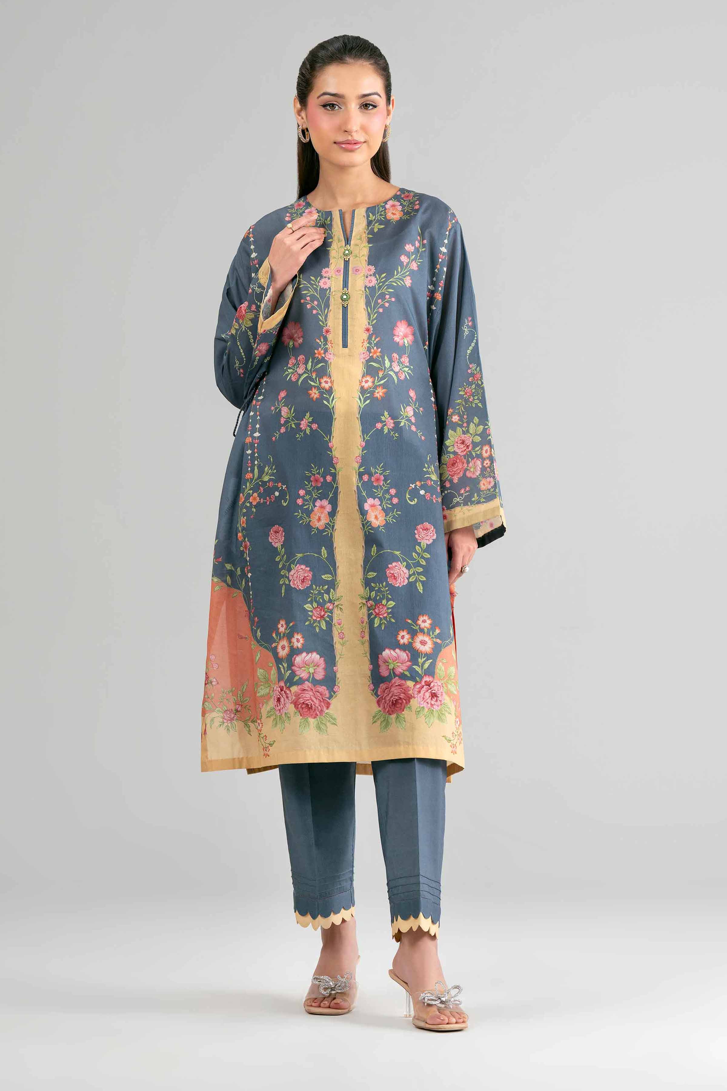 2 Piece - Digital Printed Suit - 42601619 for Women - Unstitched Collection | Nishat | Shop Online