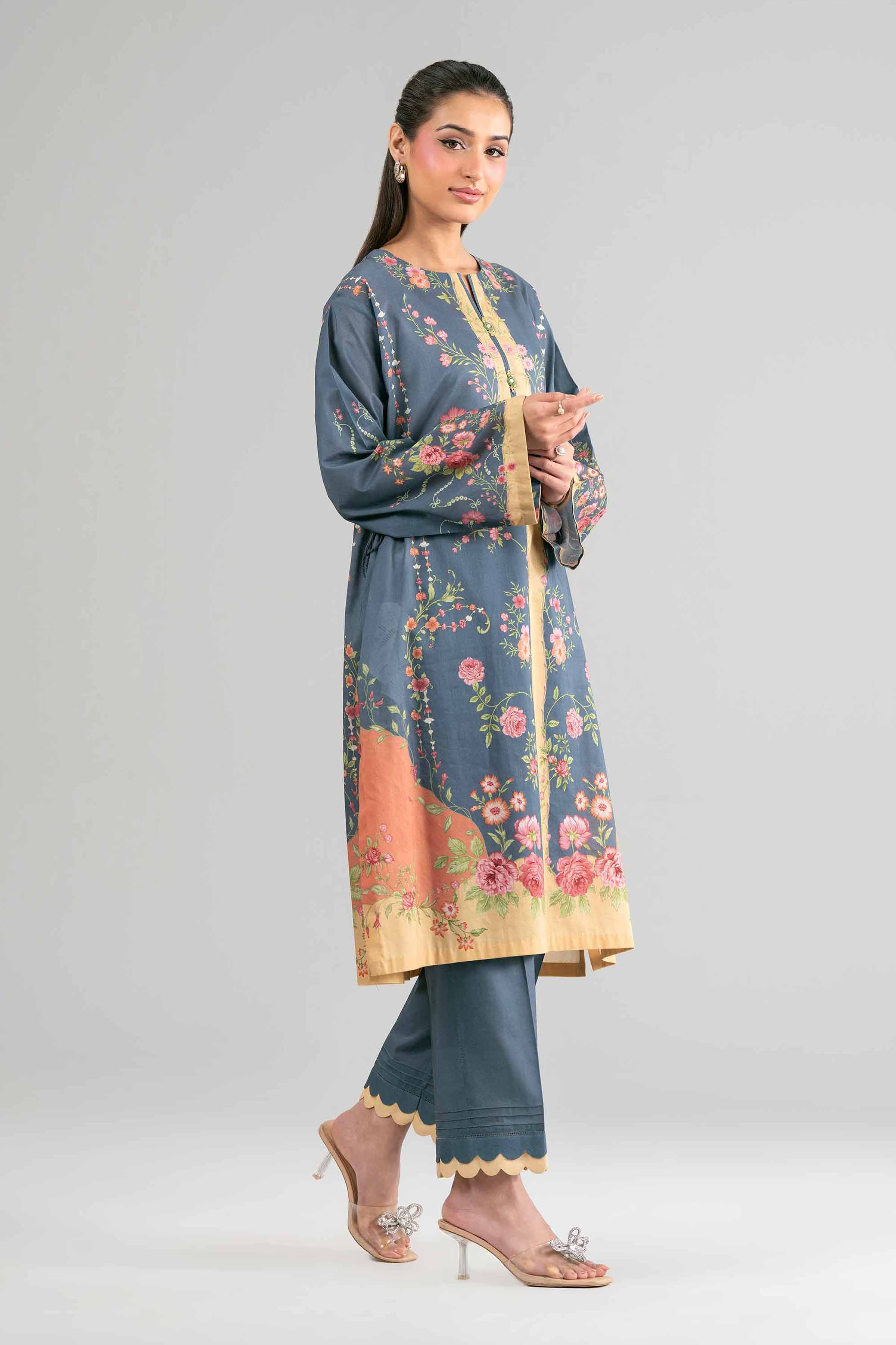 2 Piece - Digital Printed Suit - 42601619 for Women - Unstitched Collection | Nishat | Shop Online