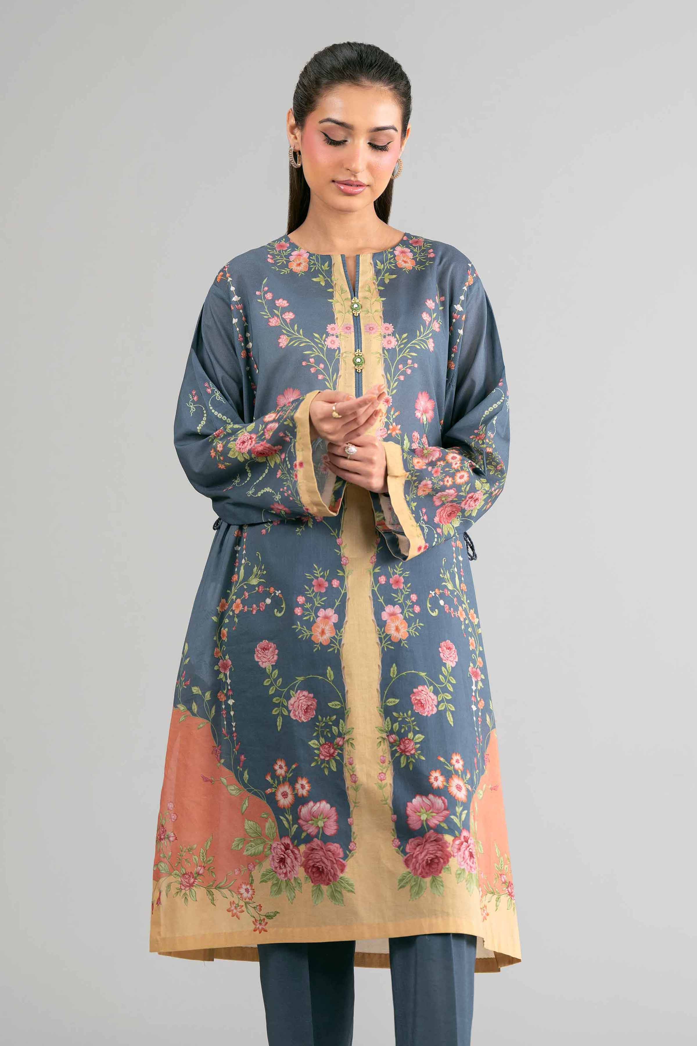 2 Piece - Digital Printed Suit - 42601619 for Women - Unstitched Collection | Nishat | Shop Online