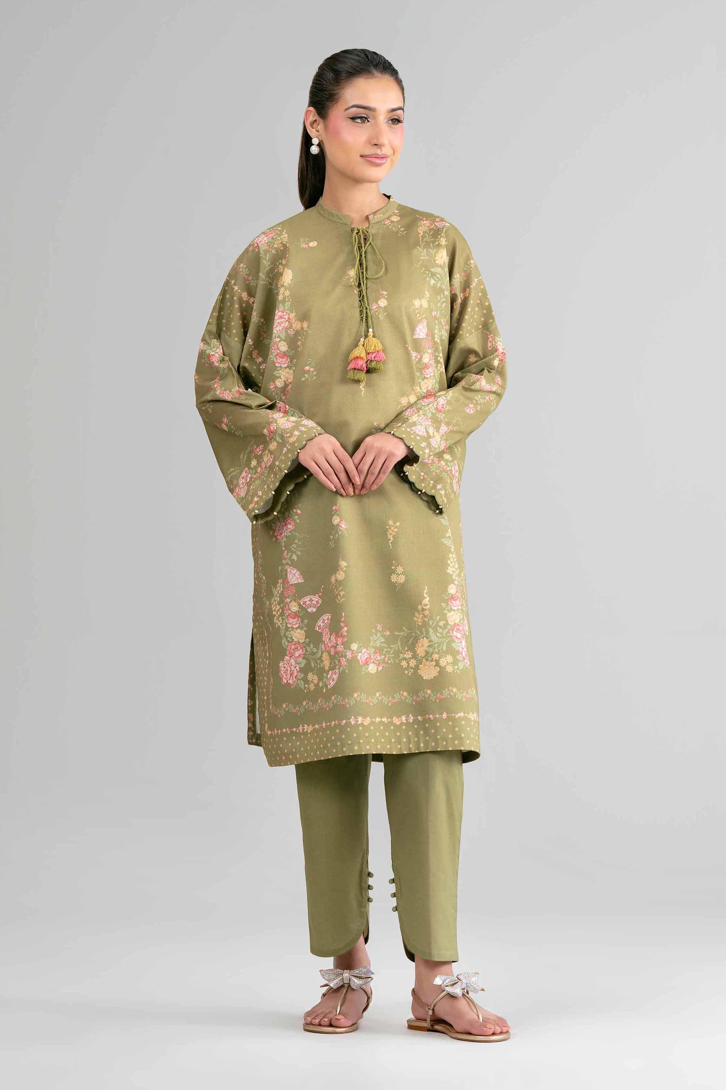 2 Piece - Digital Printed Suit - 42601622 for Women - Unstitched Collection | Nishat | Shop Online