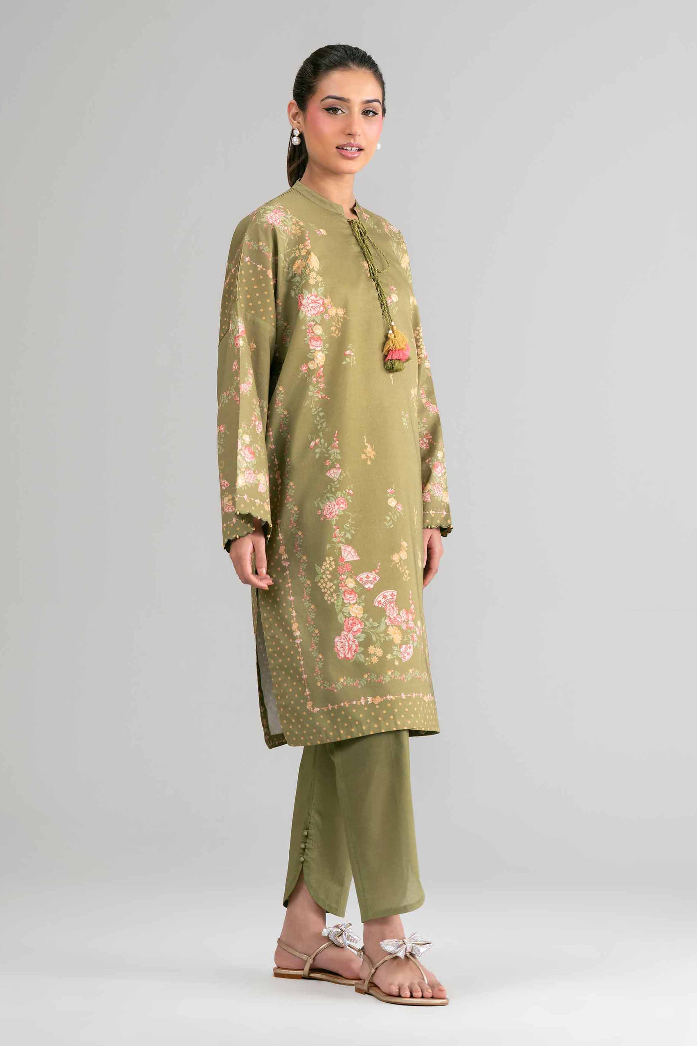 2 Piece - Digital Printed Suit - 42601622 for Women - Unstitched Collection | Nishat | Shop Online