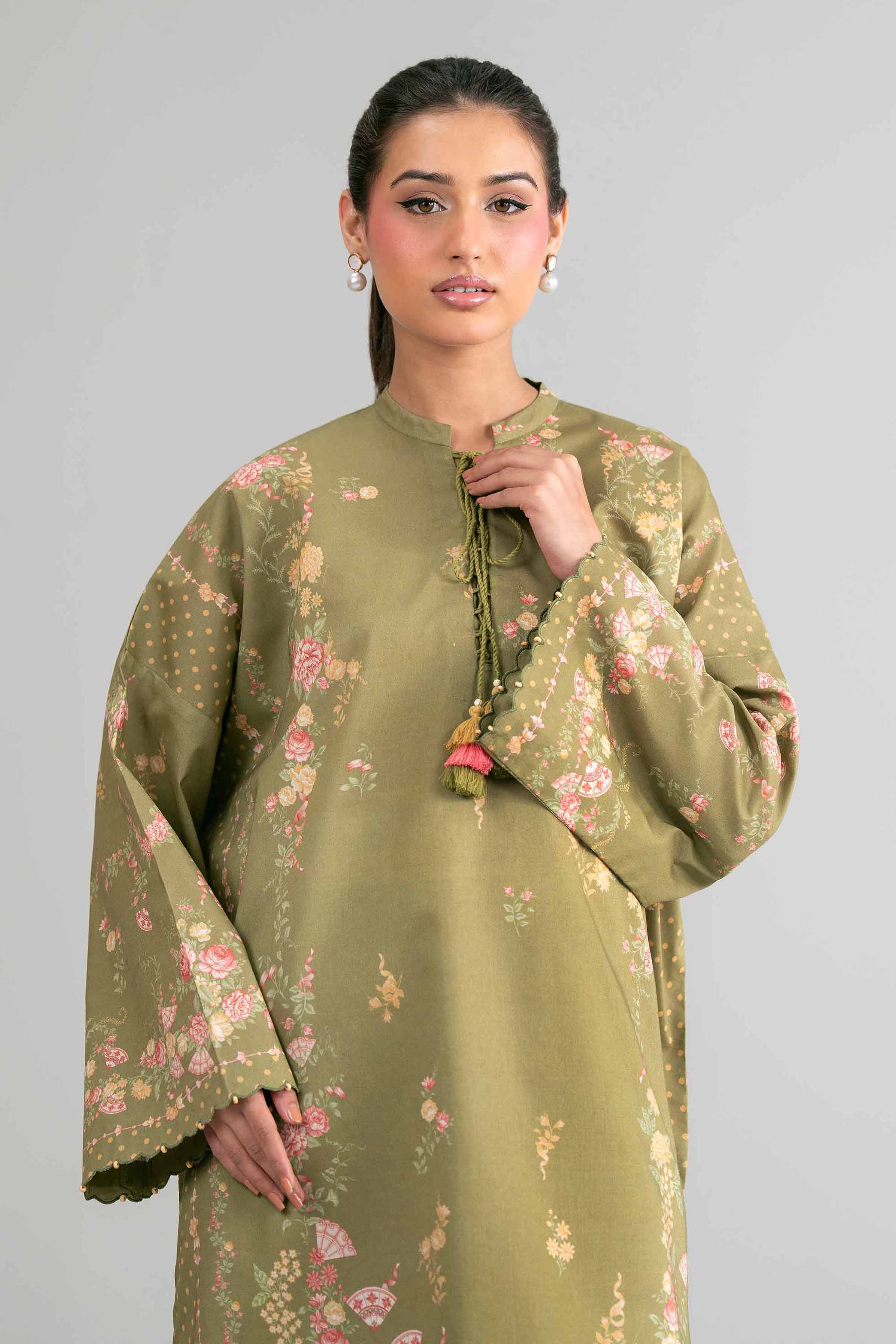 2 Piece - Digital Printed Suit - 42601622 for Women - Unstitched Collection | Nishat | Shop Online