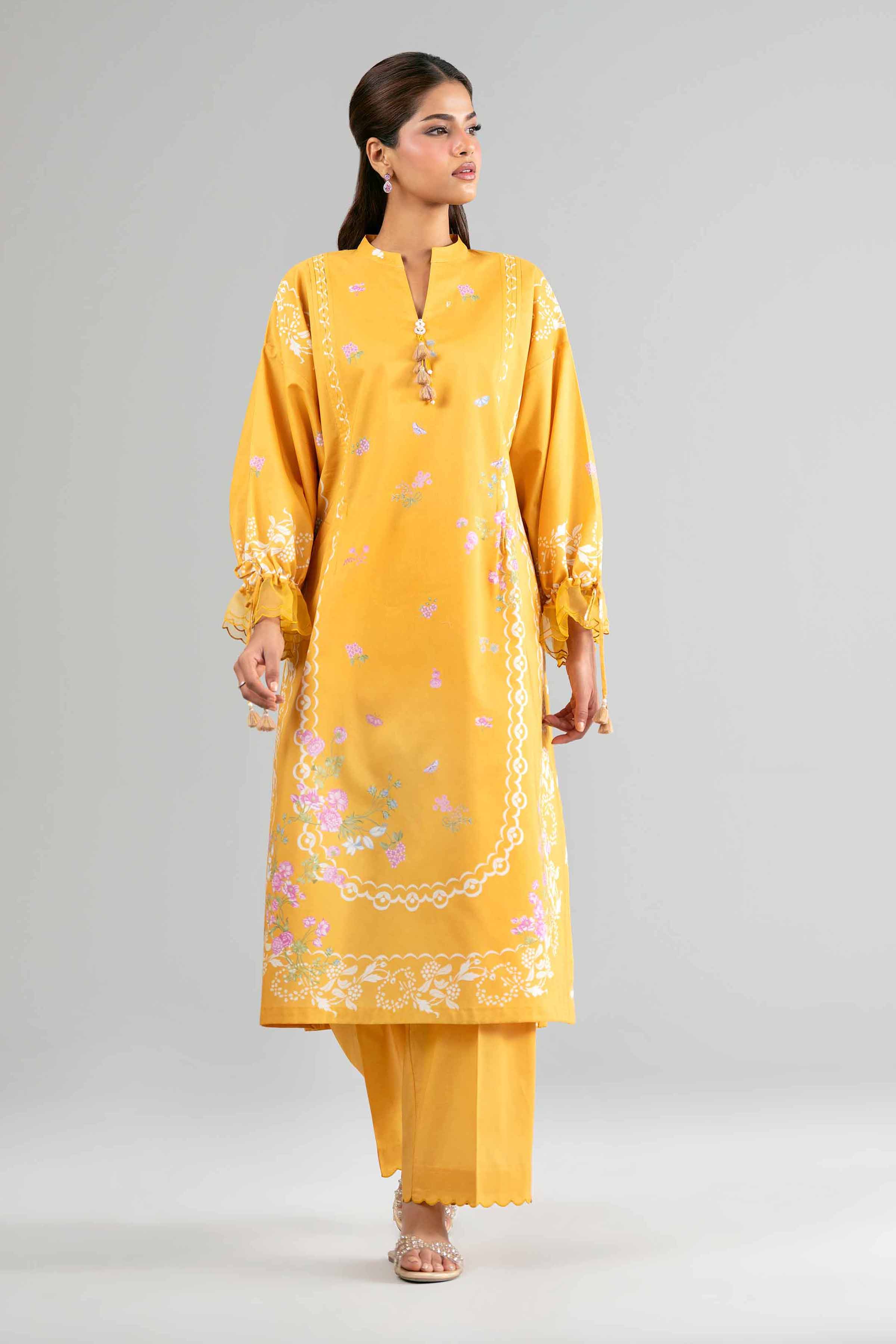 2 Piece - Digital Printed Suit - 42601623 for Women - Unstitched Collection | Nishat | Shop Online