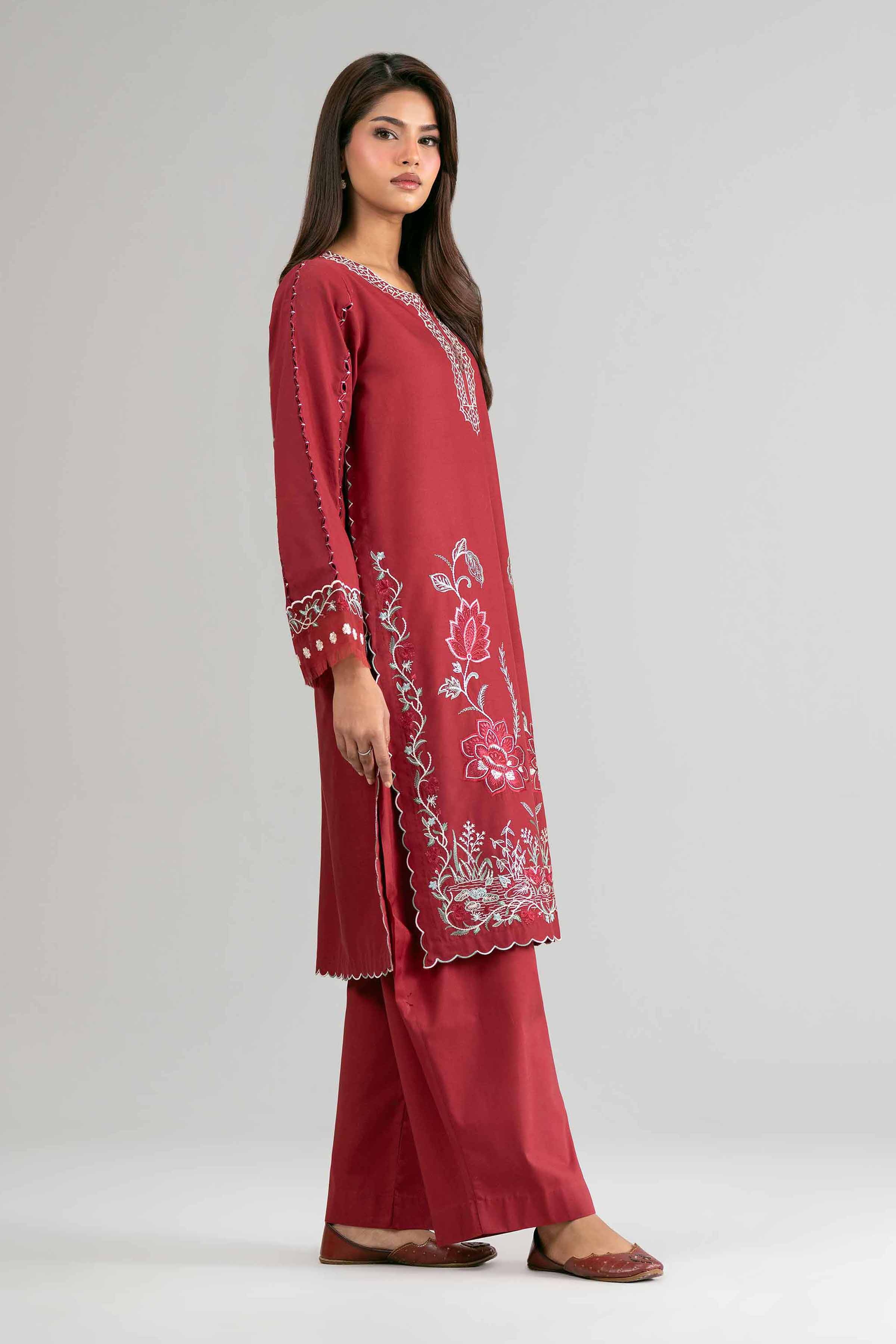 2 Piece - Embroidered Suit - 42601625 for Women - Unstitched Collection | Nishat | Shop Online