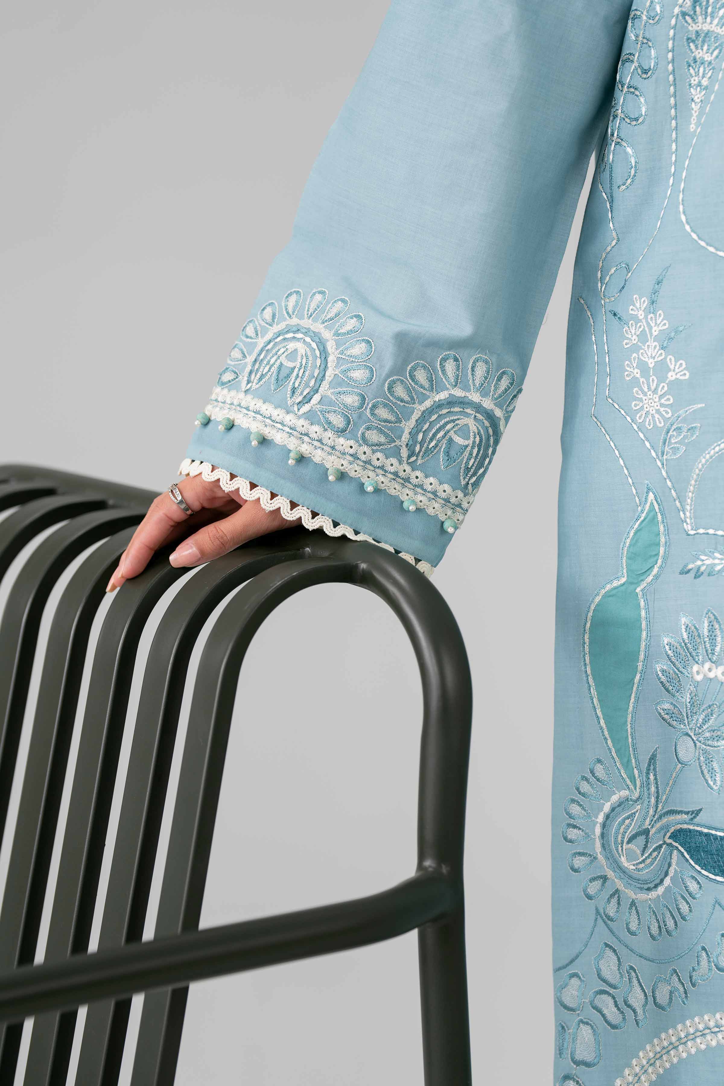 2 Piece - Embroidered Suit - 42601628 for Women - Unstitched Collection | Nishat | Shop Online