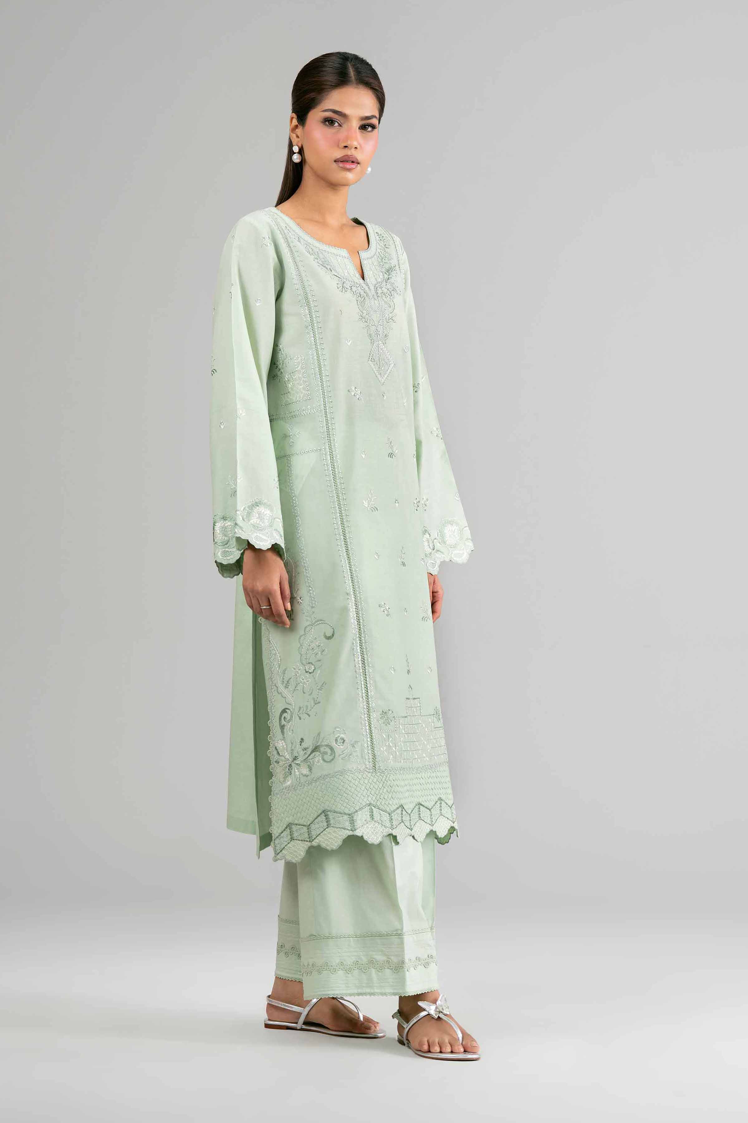 2 Piece - Embroidered Suit - 42601629