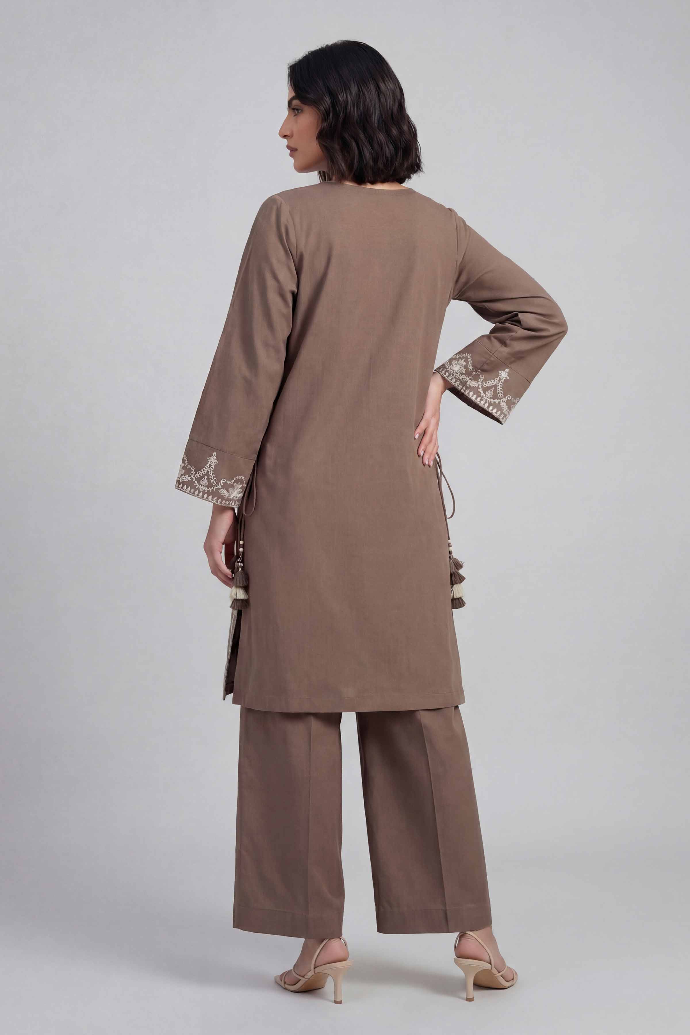 2 Piece - Embroidered Suit - 42601637