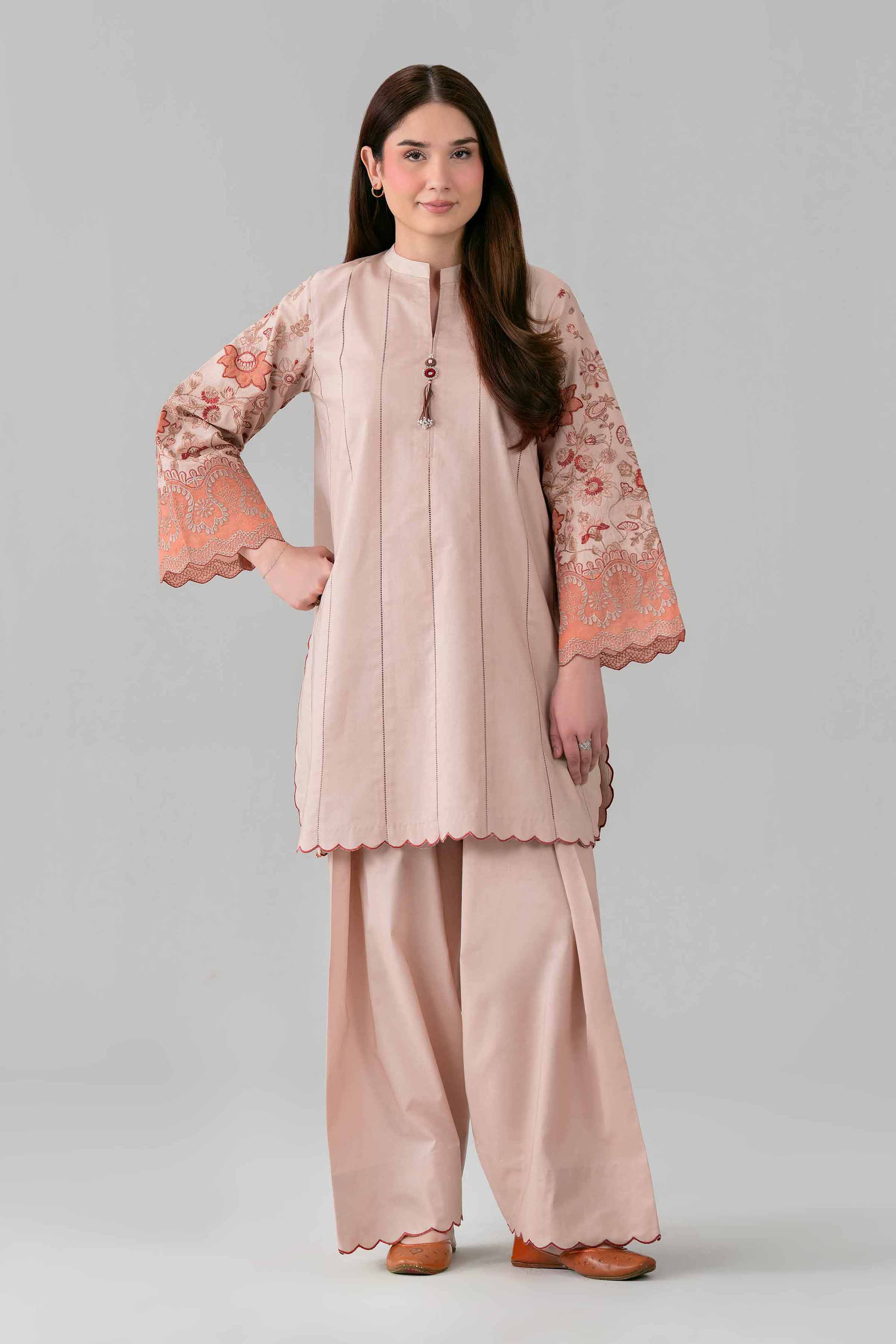 2 Piece - Embroidered Suit - 42601639 for Women - Unstitched Collection | Nishat | Shop Online