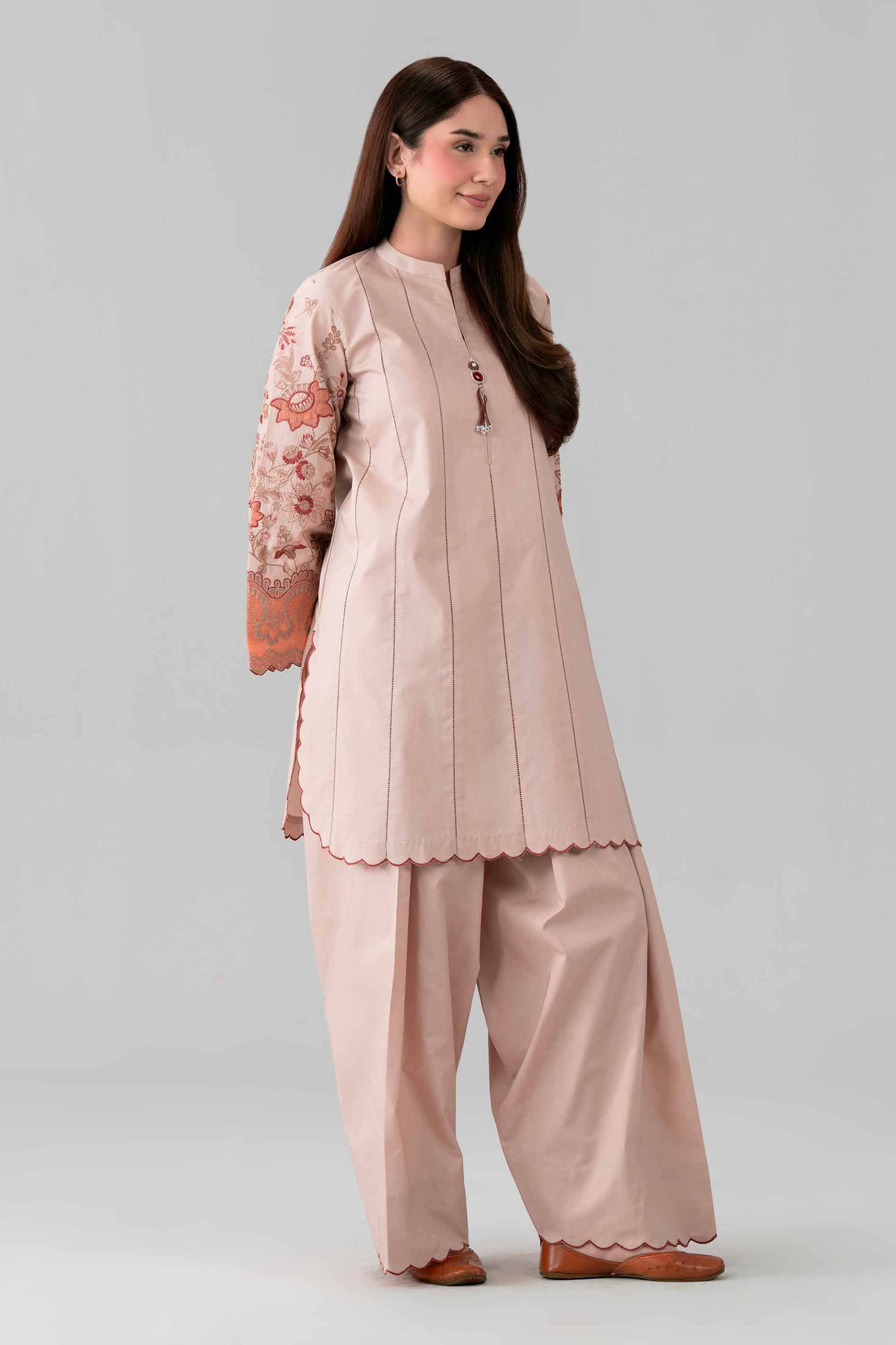2 Piece - Embroidered Suit - 42601639 for Women - Unstitched Collection | Nishat | Shop Online