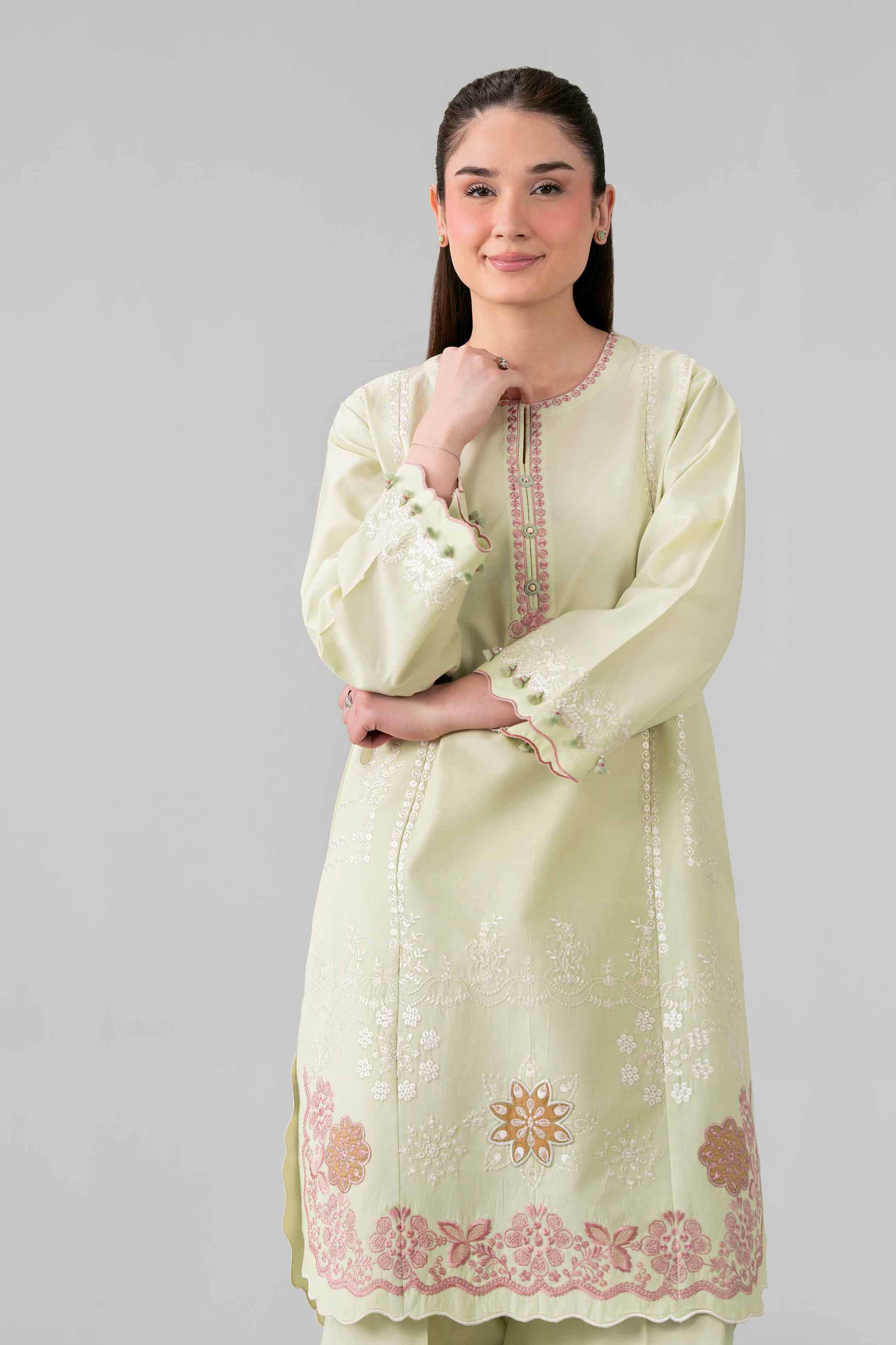 2 Piece - Embroidered Suit - 42601642 for Women - Unstitched Collection | Nishat | Shop Online