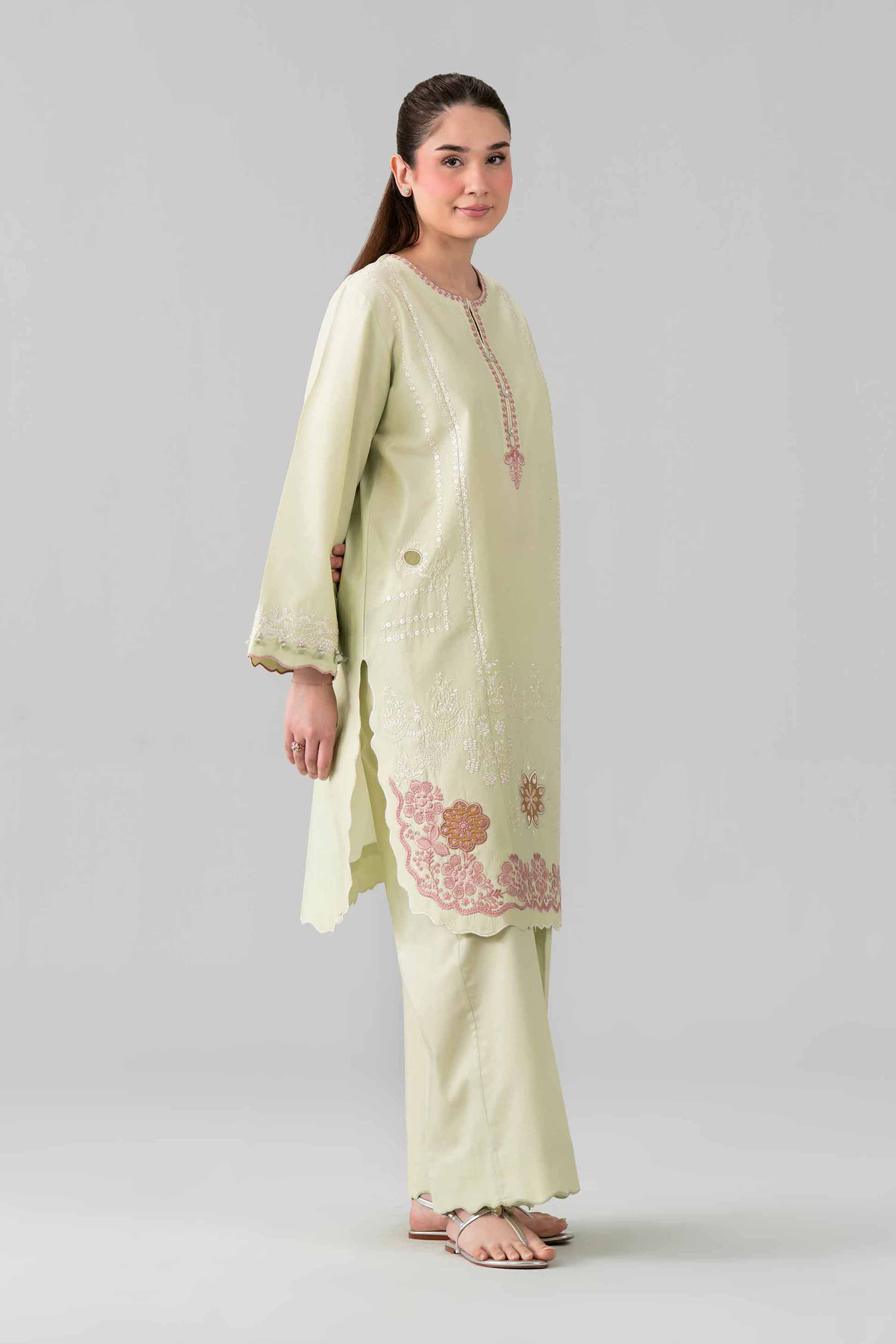 2 Piece - Embroidered Suit - 42601642 for Women - Unstitched Collection | Nishat | Shop Online