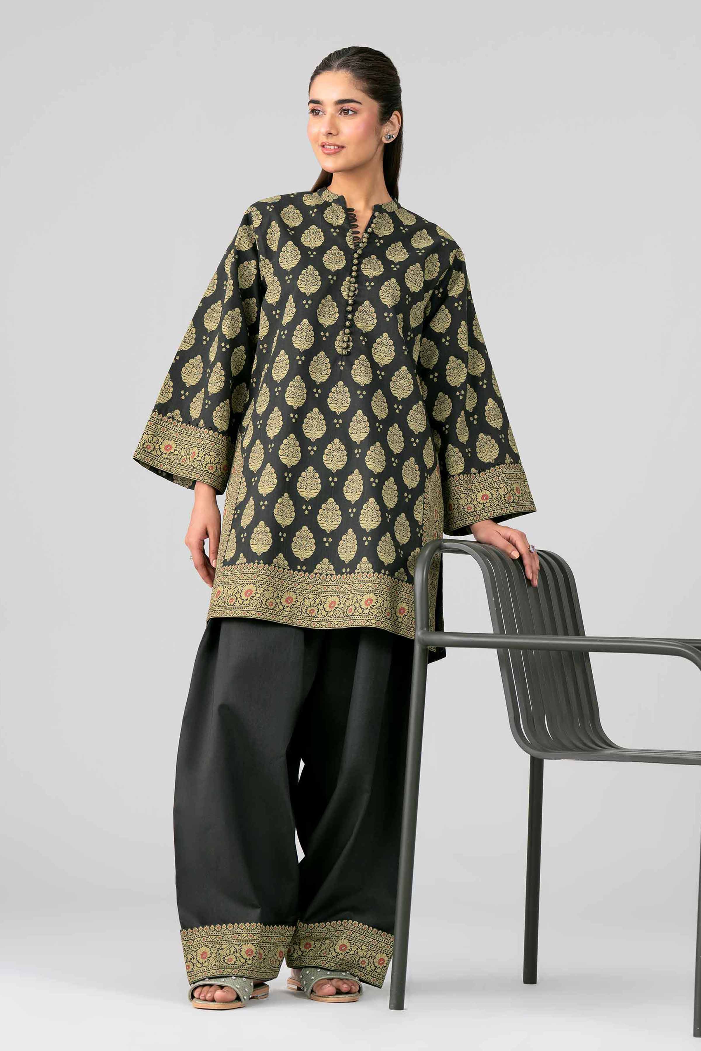 2 Piece - Printed Suit - 42601645 for Women - Unstitched Collection | Nishat | Shop Online