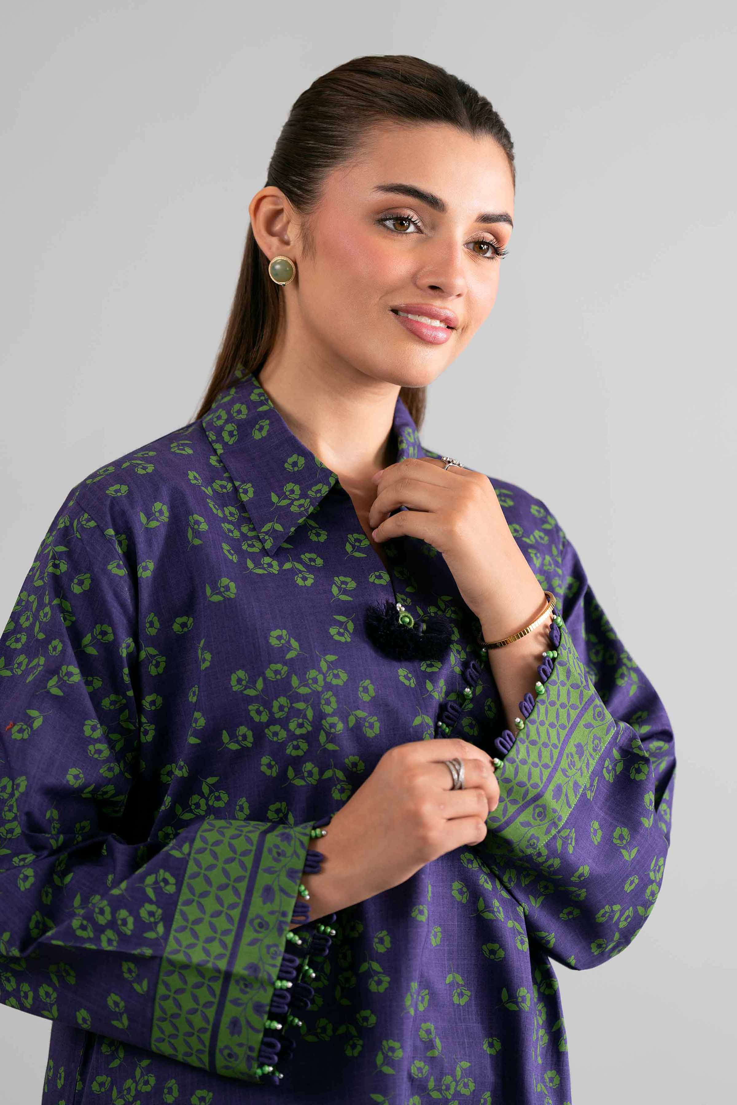 2 Piece - Printed Suit - 42601646 for Women - Unstitched Collection | Nishat | Shop Online