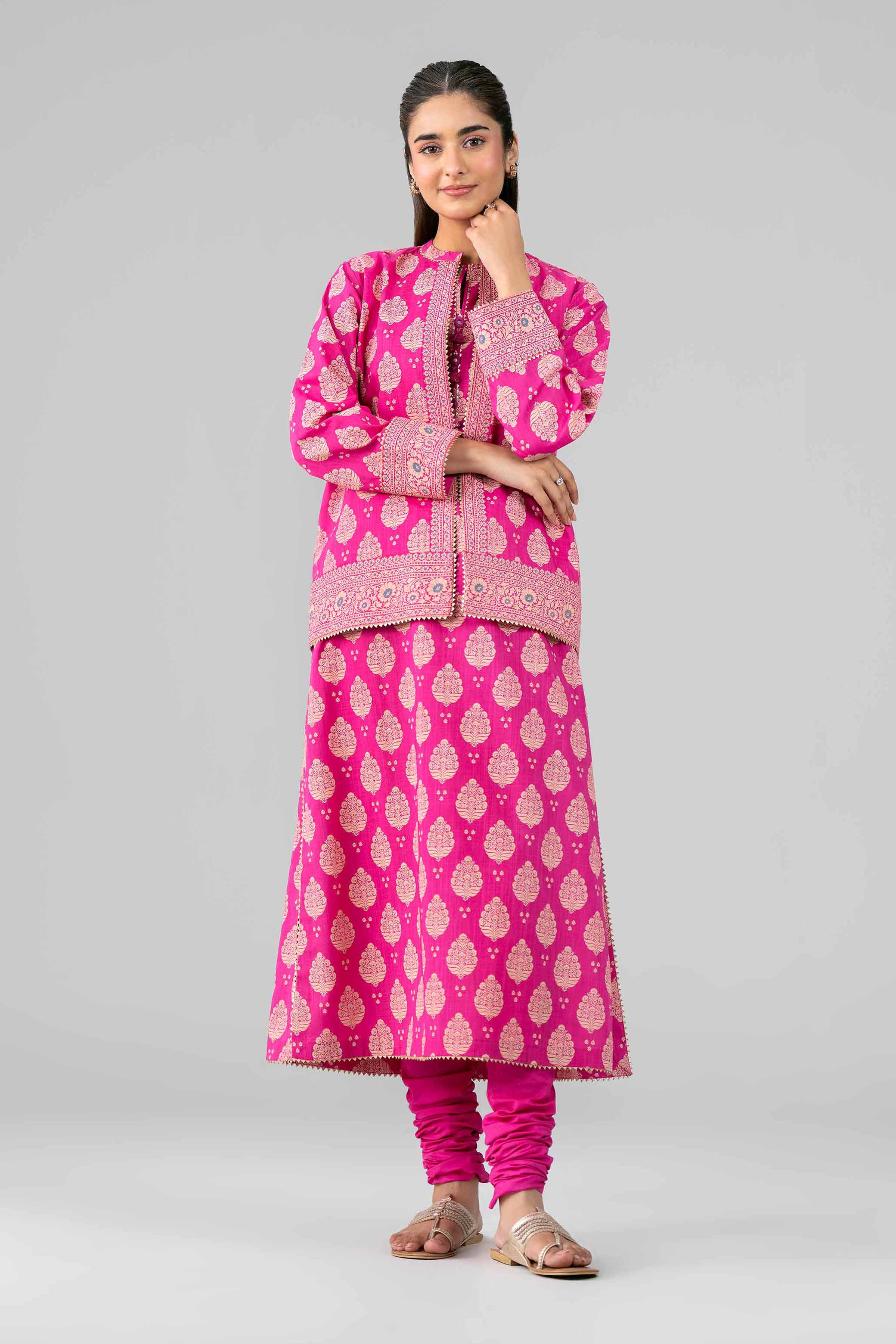 2 Piece - Printed Suit - 42601647 for Women - Unstitched Collection | Nishat | Shop Online