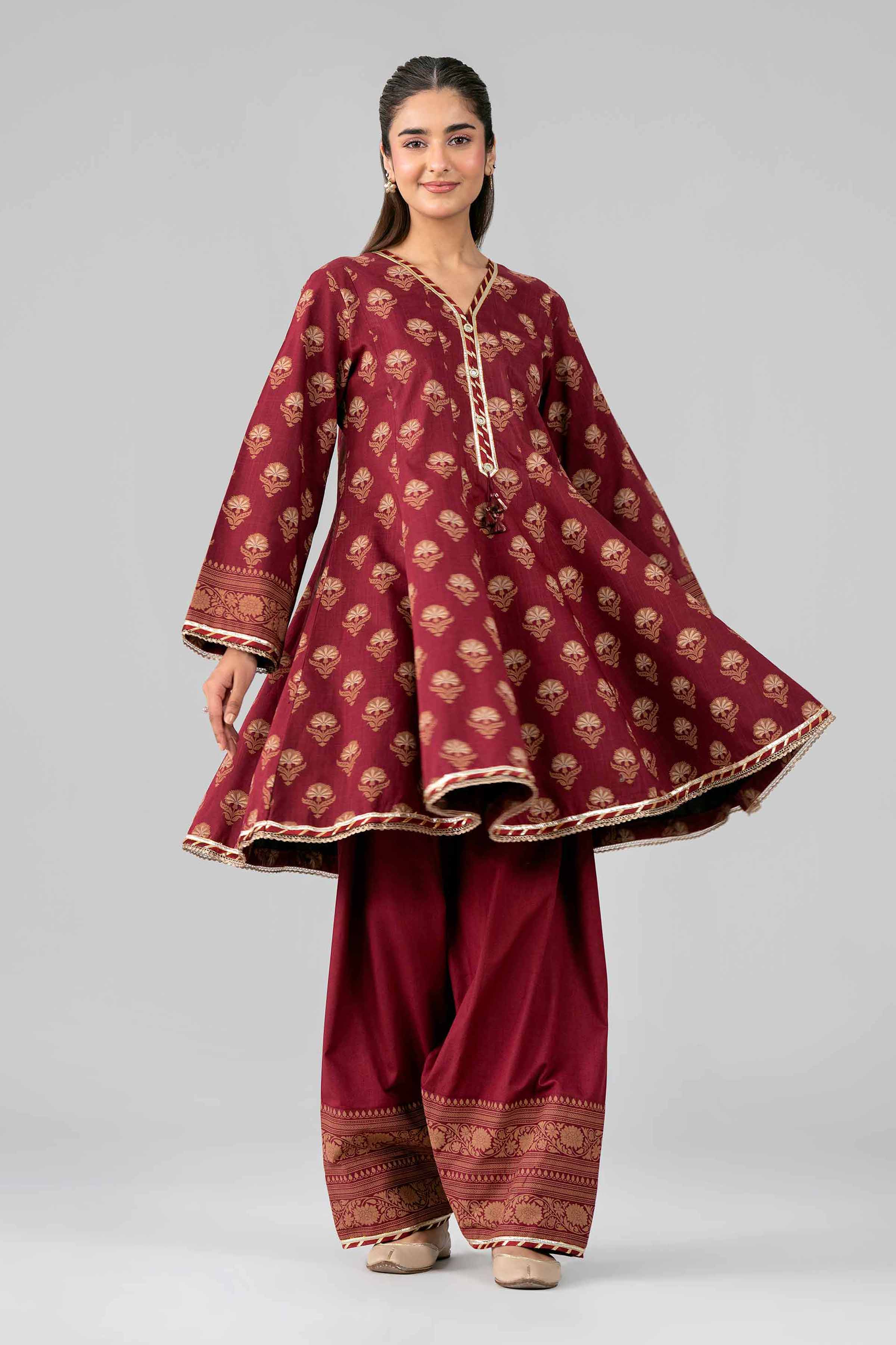 2 Piece - Printed Suit - 42601650 for Women - Unstitched Collection | Nishat | Shop Online