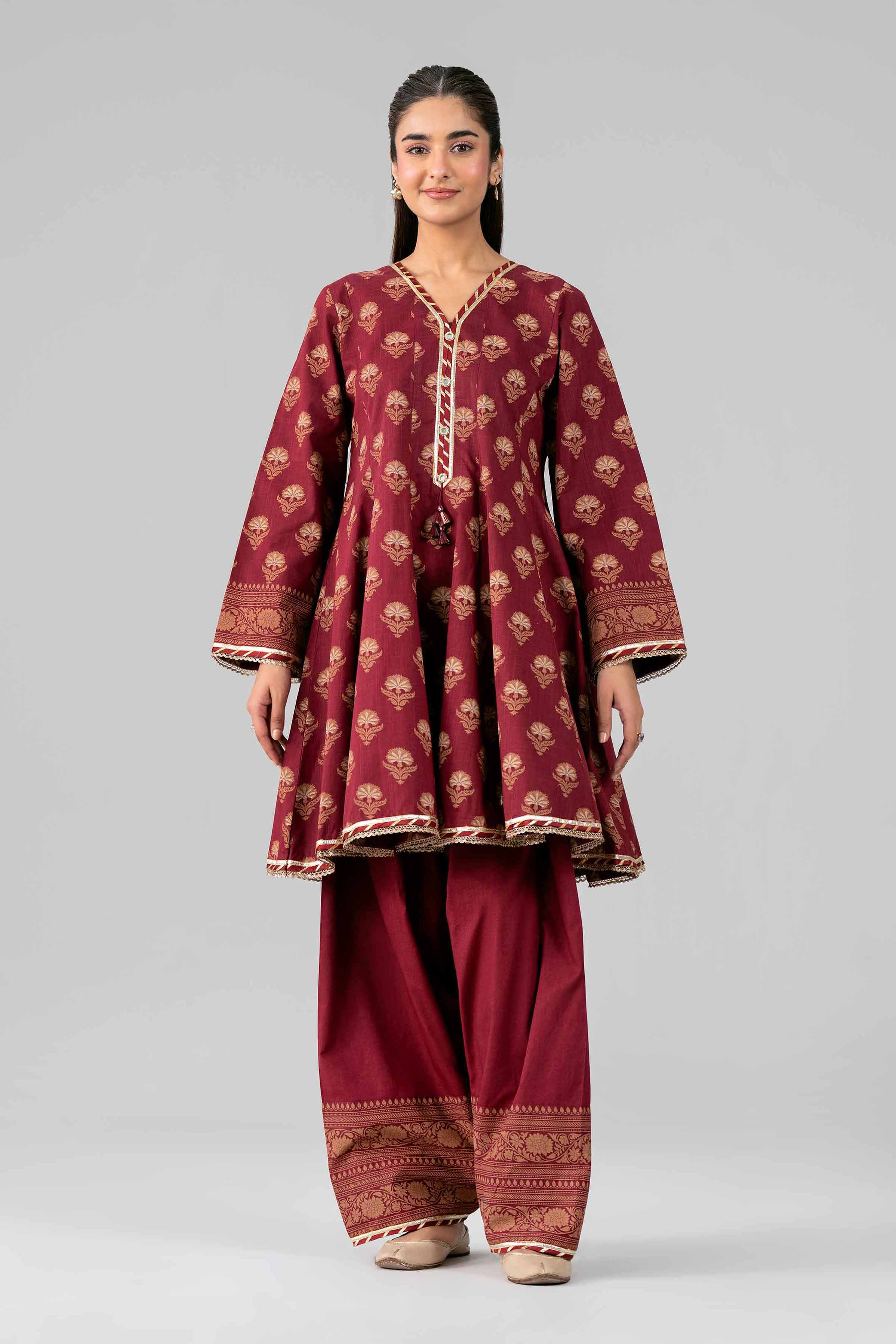 2 Piece - Printed Suit - 42601650 for Women - Unstitched Collection | Nishat | Shop Online