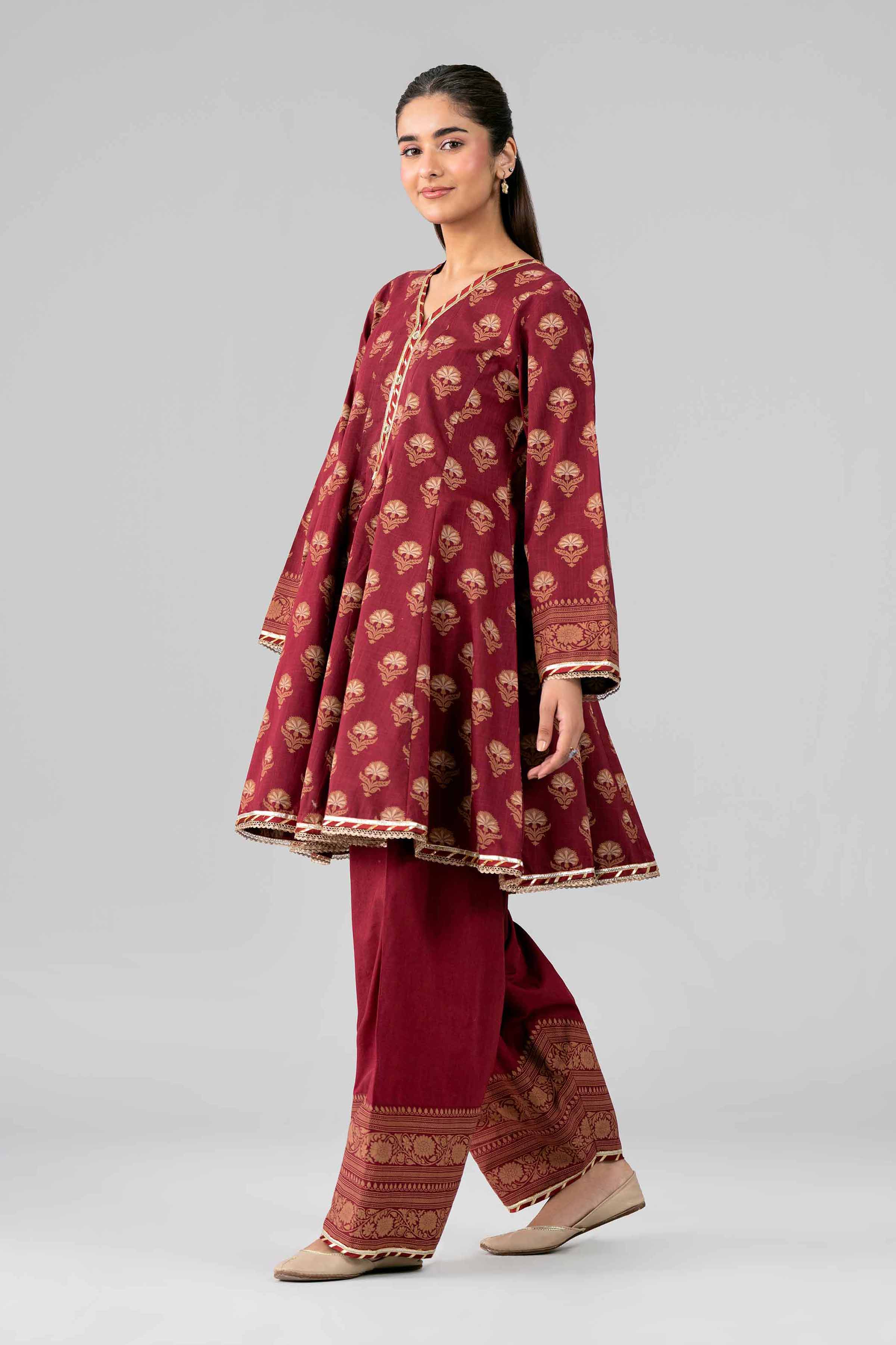 2 Piece - Printed Suit - 42601650 for Women - Unstitched Collection | Nishat | Shop Online