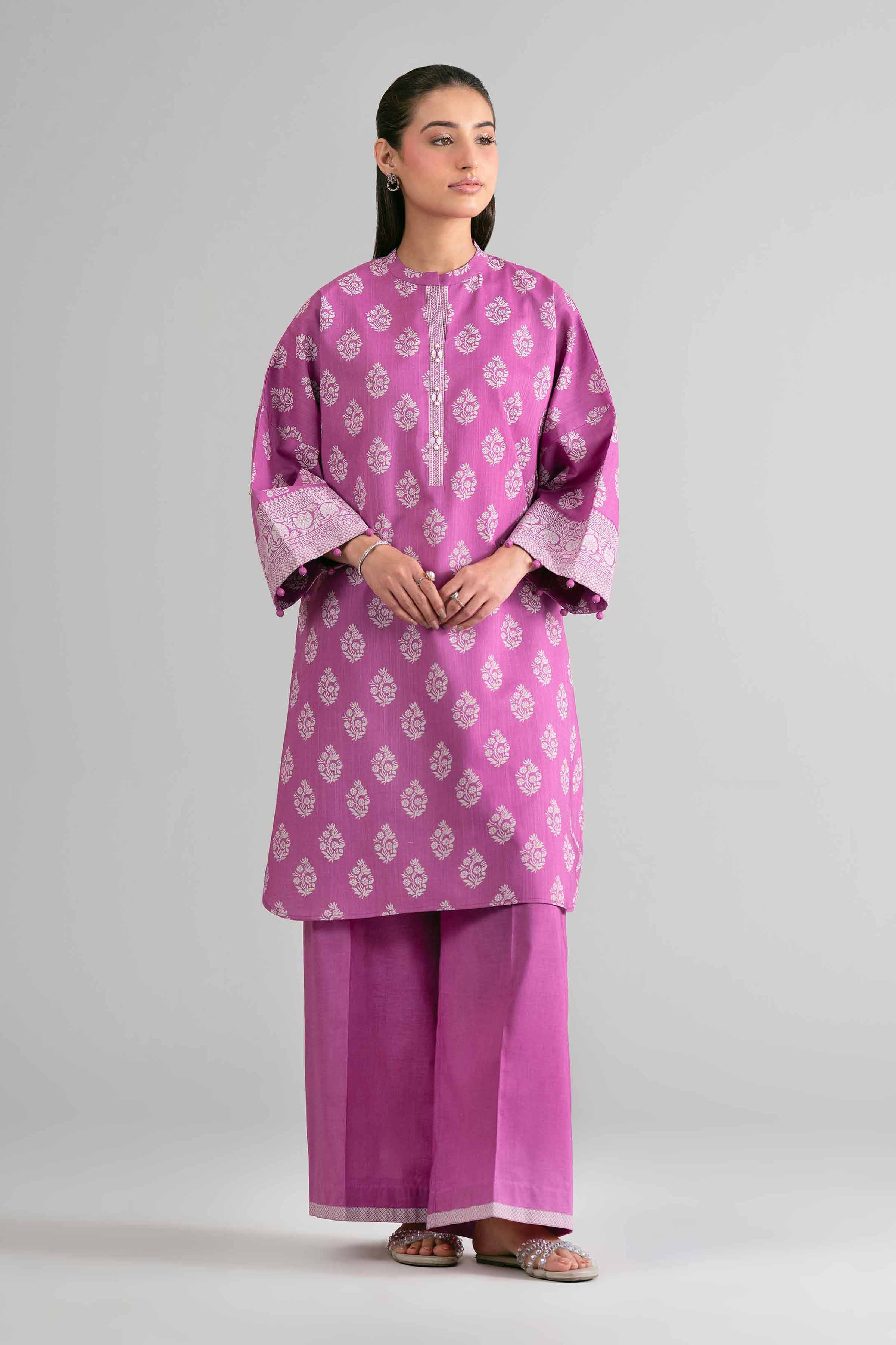 2 Piece - Printed Suit - 42601651 for Women - Unstitched Collection | Nishat | Shop Online