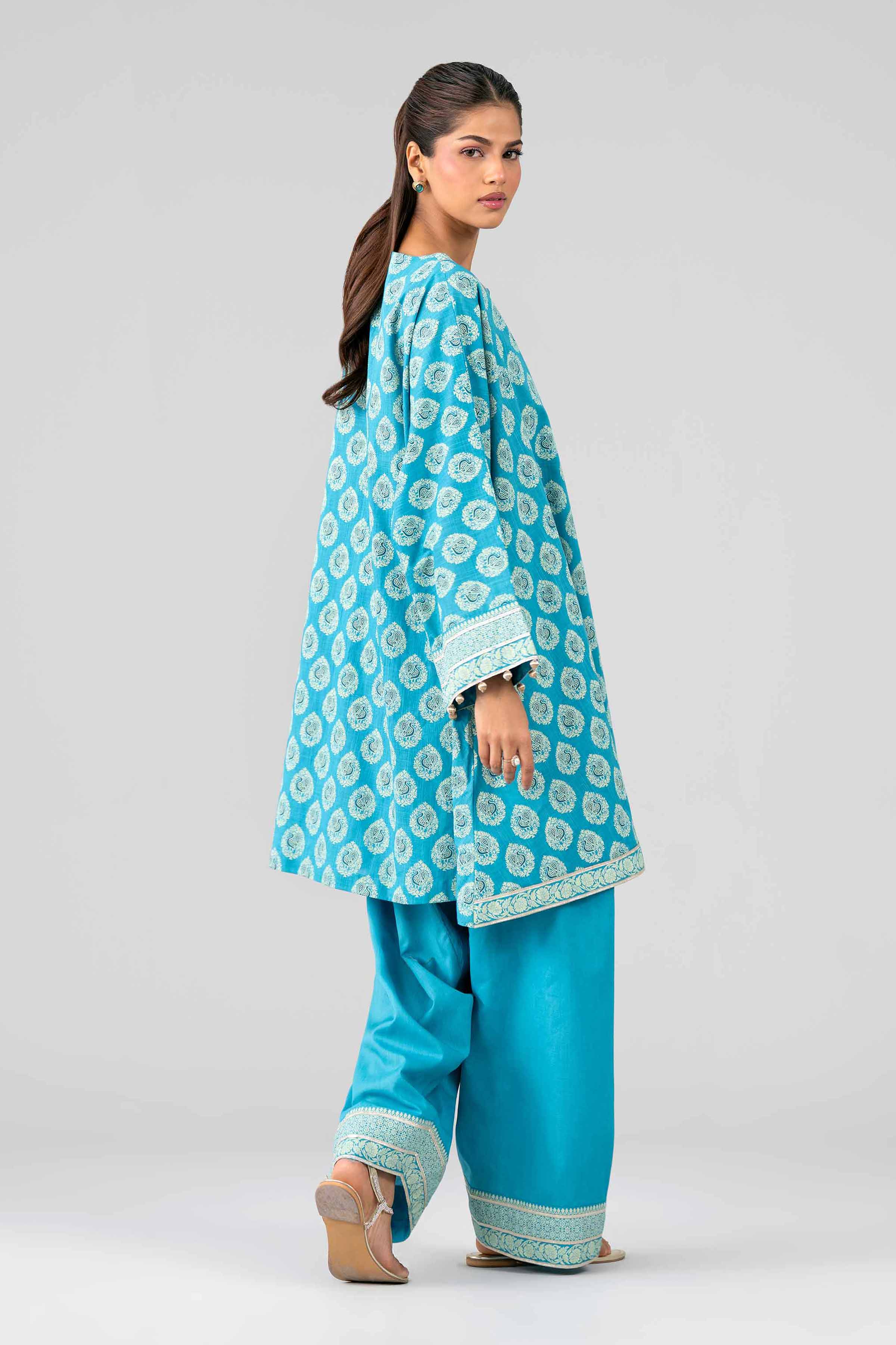 2 Piece - Printed Suit - 42601652 for Women - Unstitched Collection | Nishat | Shop Online