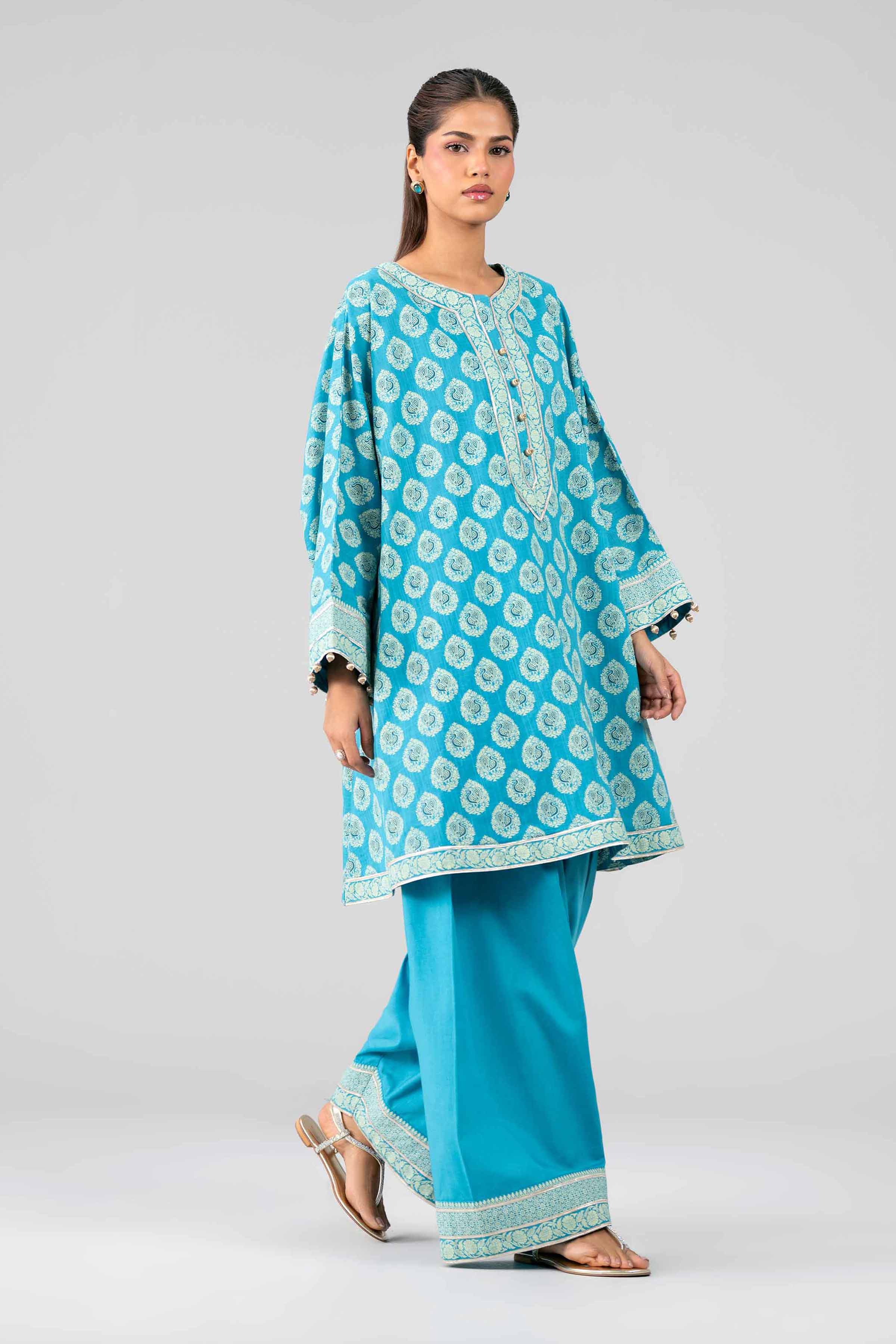 2 Piece - Printed Suit - 42601652 for Women - Unstitched Collection | Nishat | Shop Online