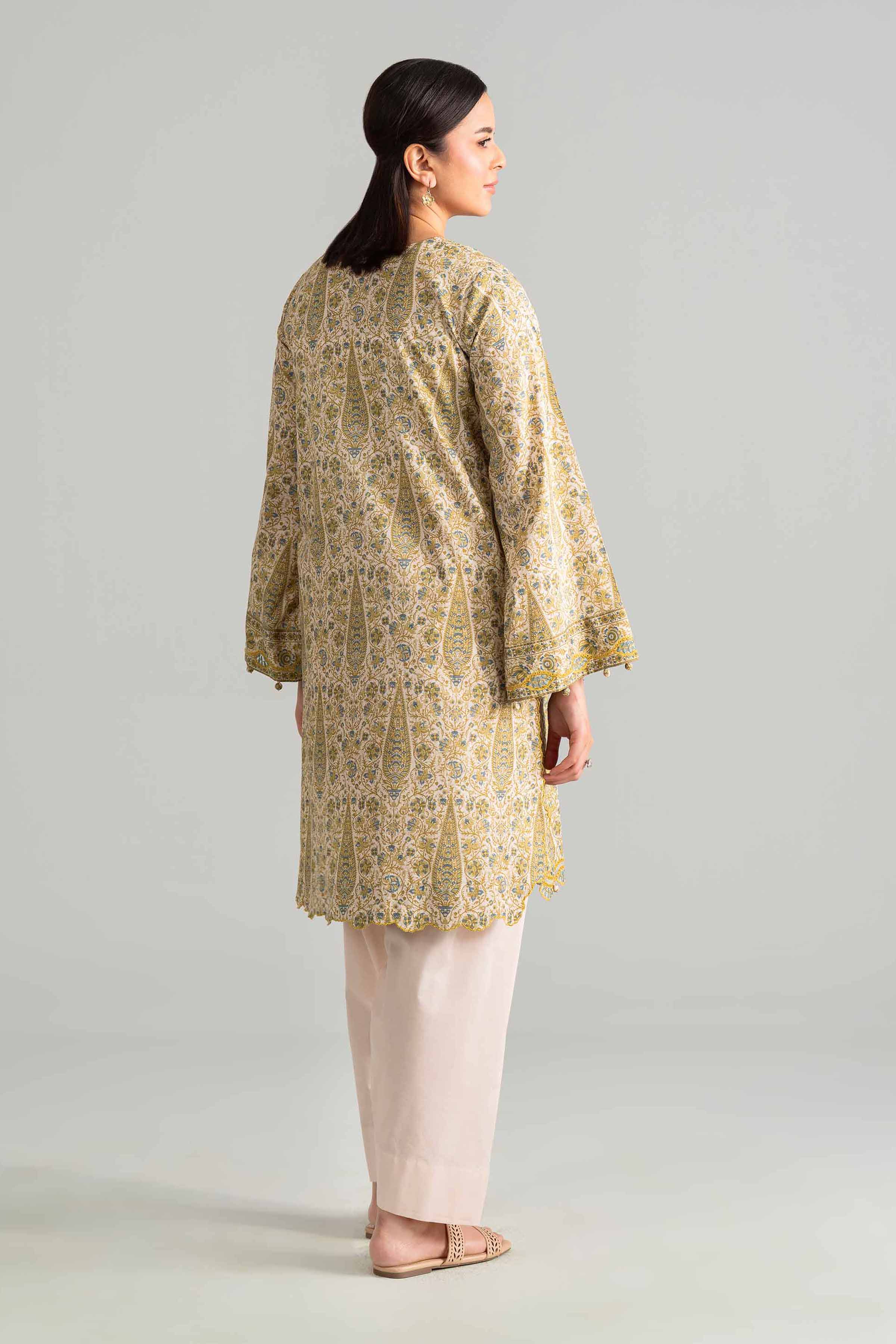 2 Piece - Printed Embroidered Suit - 42601658