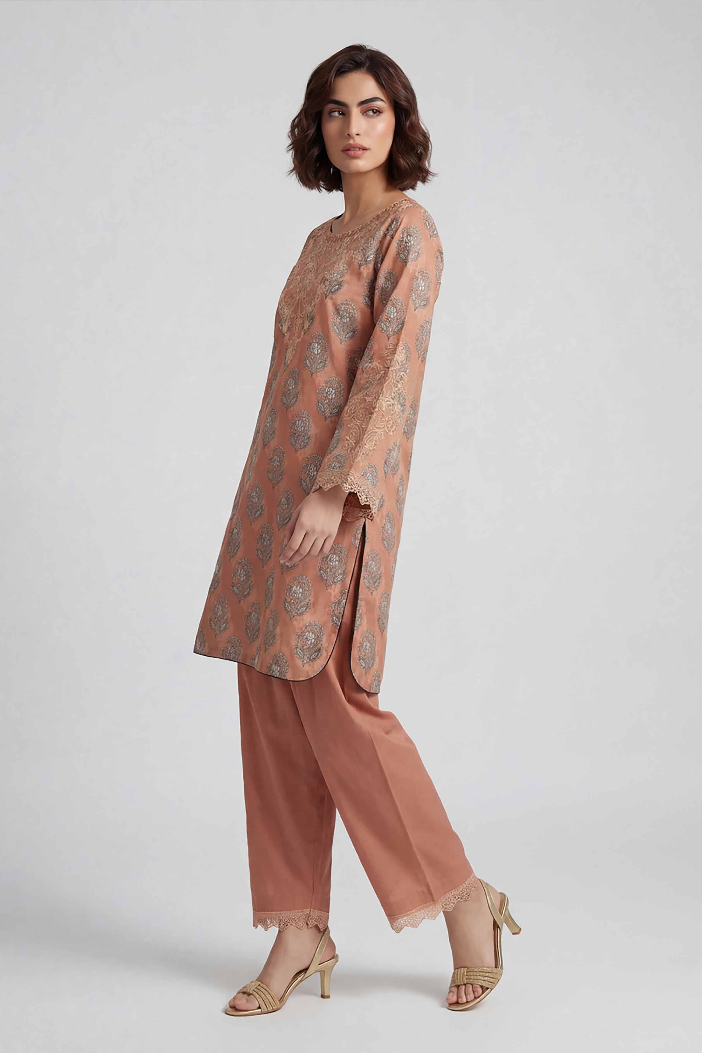 2 Piece - Printed Embroidered Suit - 42601662 for Women - Unstitched Collection | Nishat | Shop Online