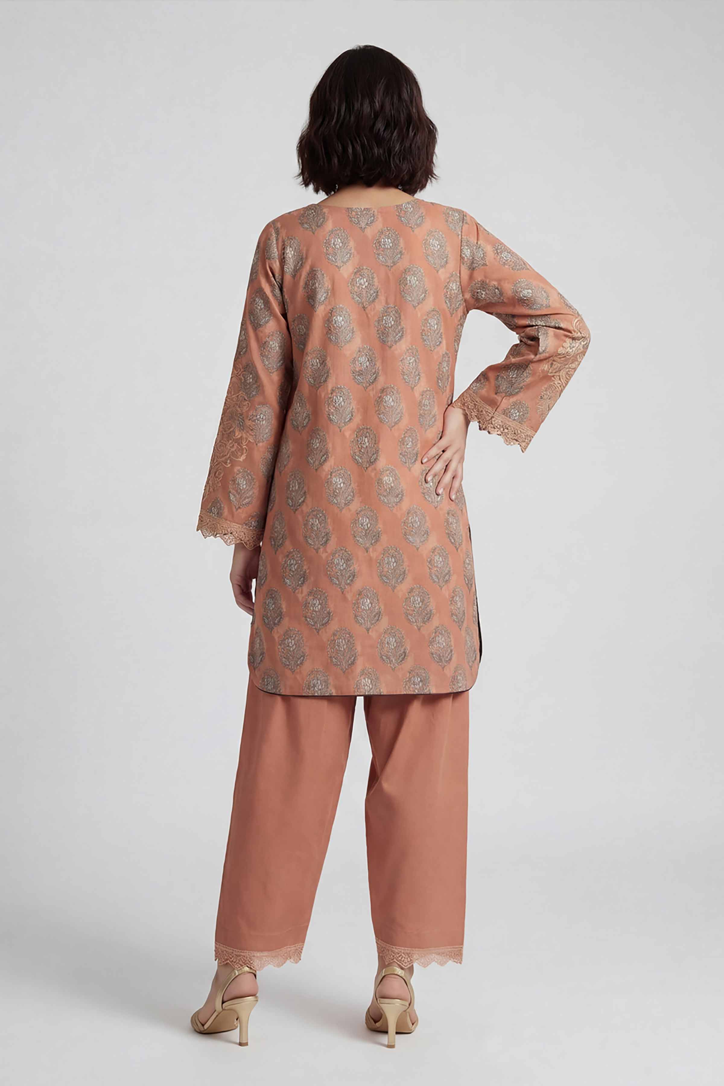 2 Piece - Printed Embroidered Suit - 42601662 for Women - Unstitched Collection | Nishat | Shop Online