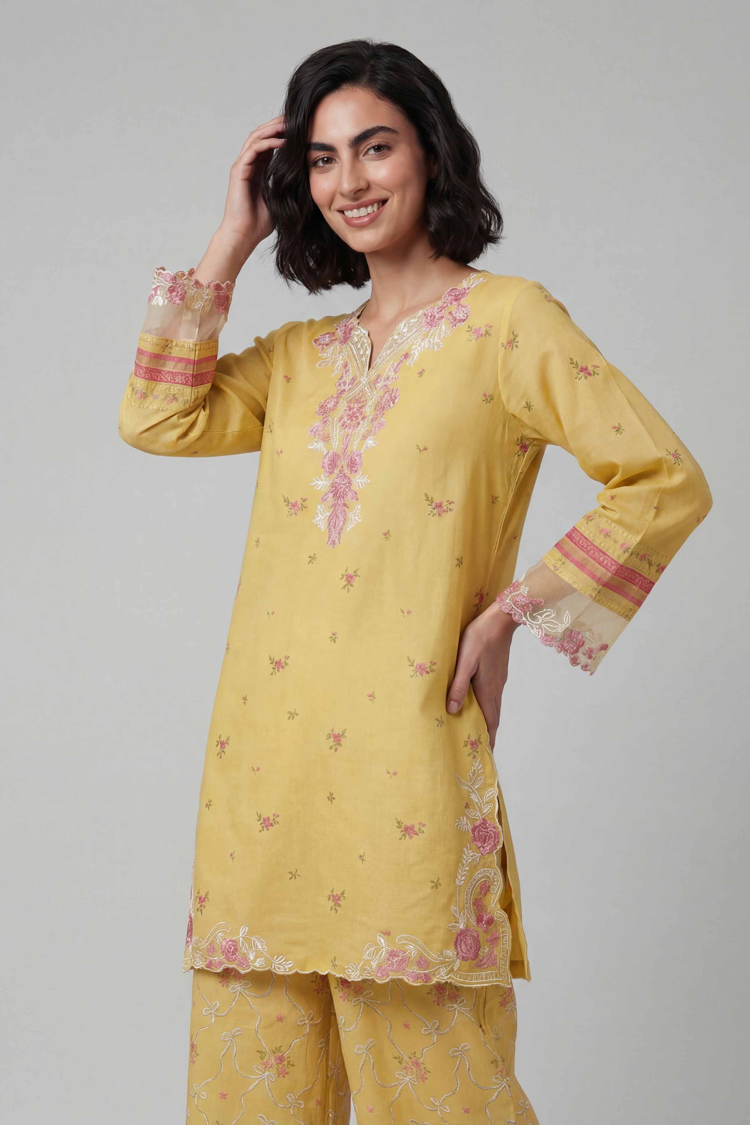 2 Piece - Printed Embroidered Suit - 42601669 for Women - Unstitched Collection | Nishat | Shop Online