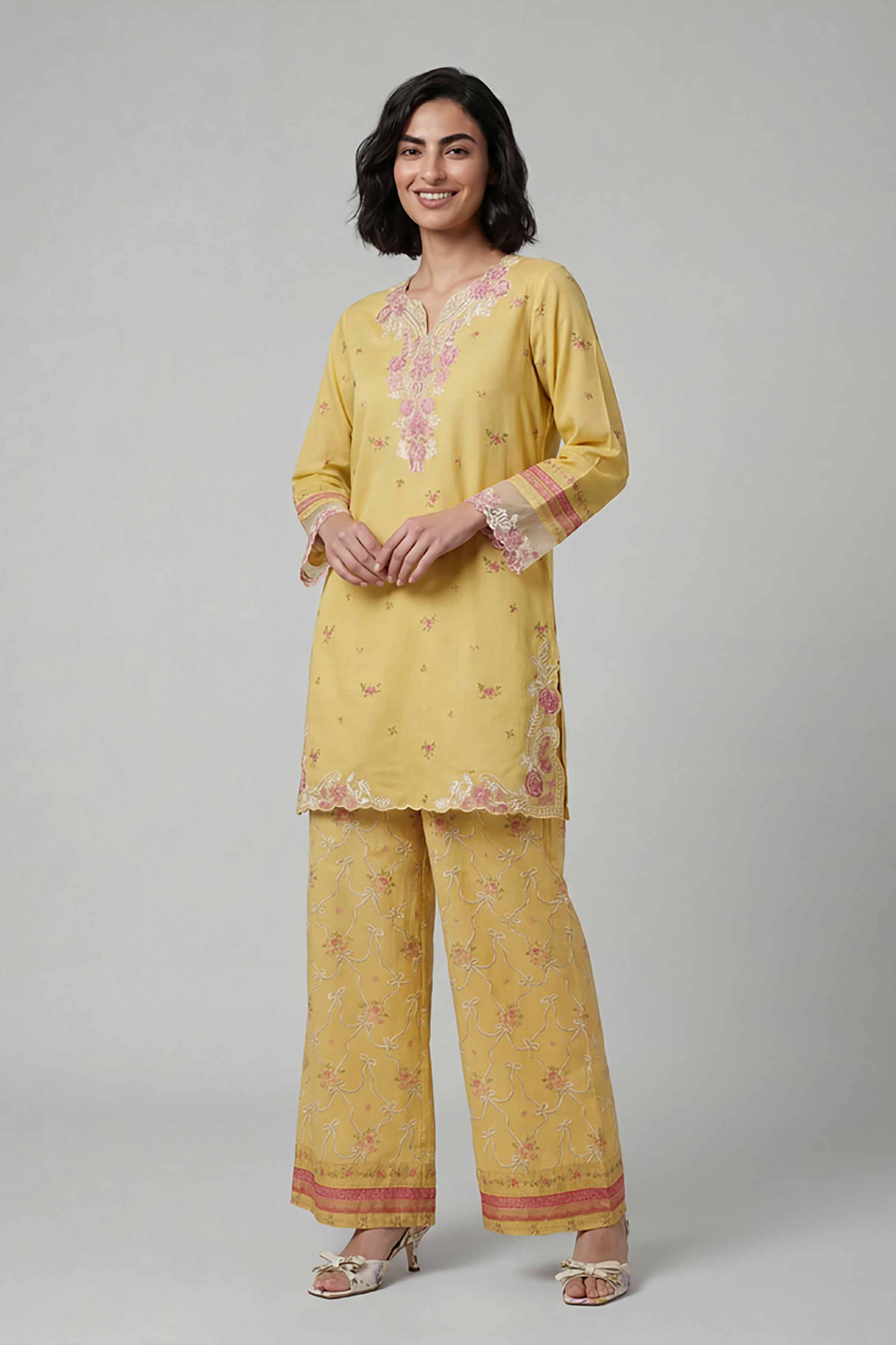 2 Piece - Printed Embroidered Suit - 42601669 for Women - Unstitched Collection | Nishat | Shop Online