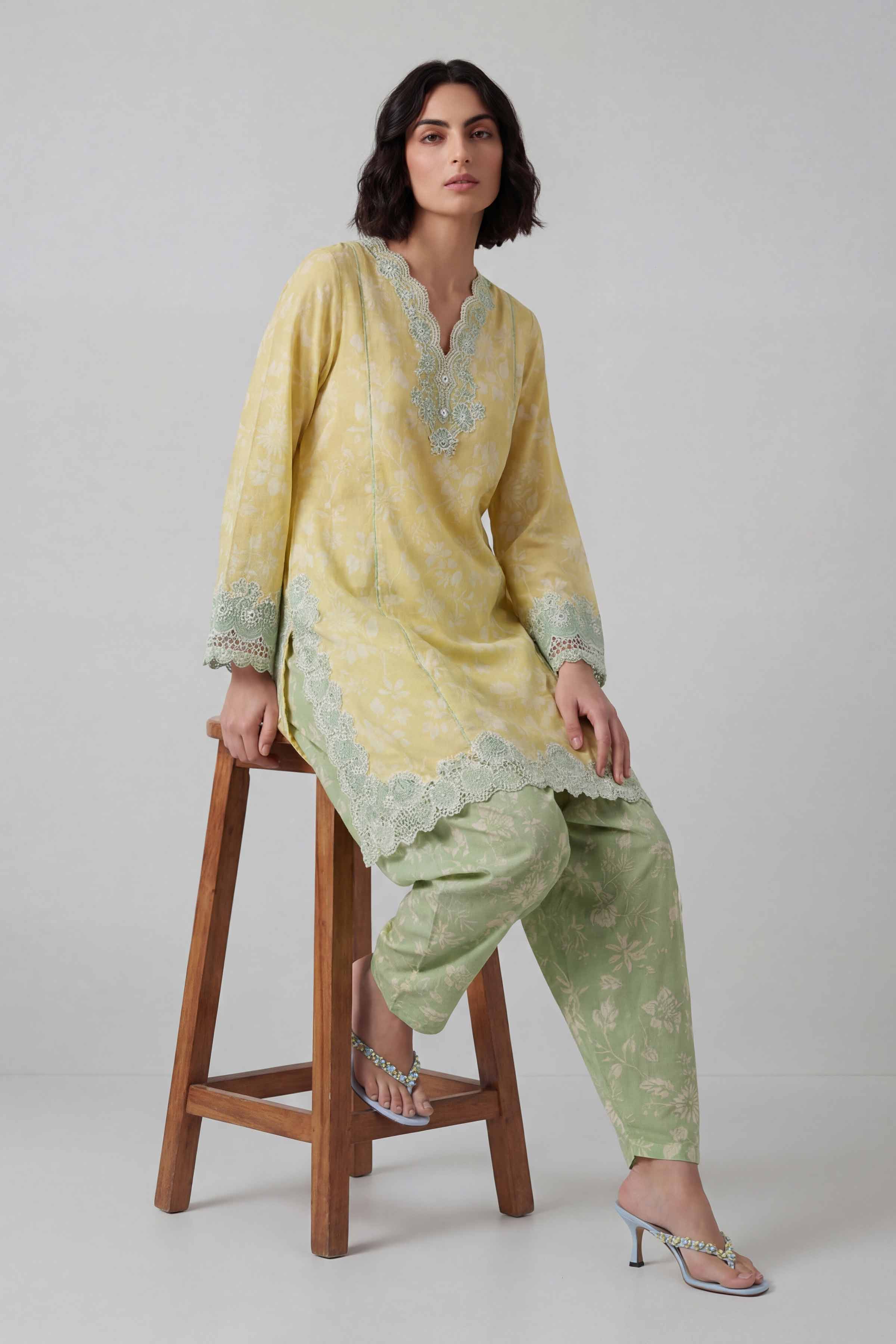 2 Piece - Printed Embroidered Suit - 42601671 for Women - Unstitched Collection | Nishat | Shop Online