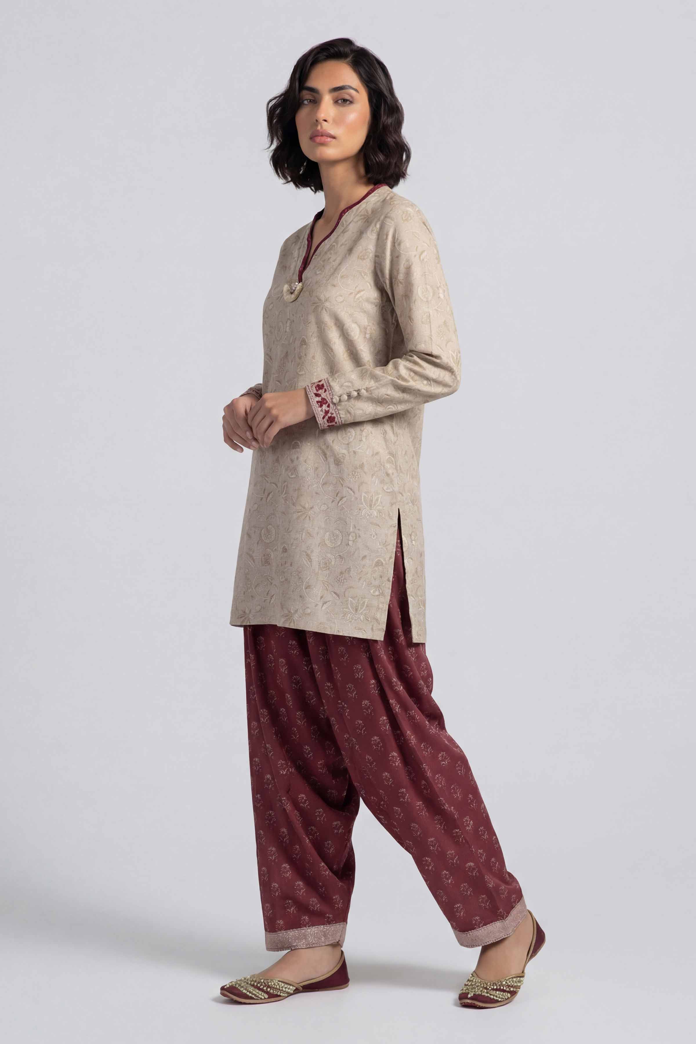 2 Piece - Printed Suit - 42601676 for Women - Unstitched Collection | Nishat | Shop Online