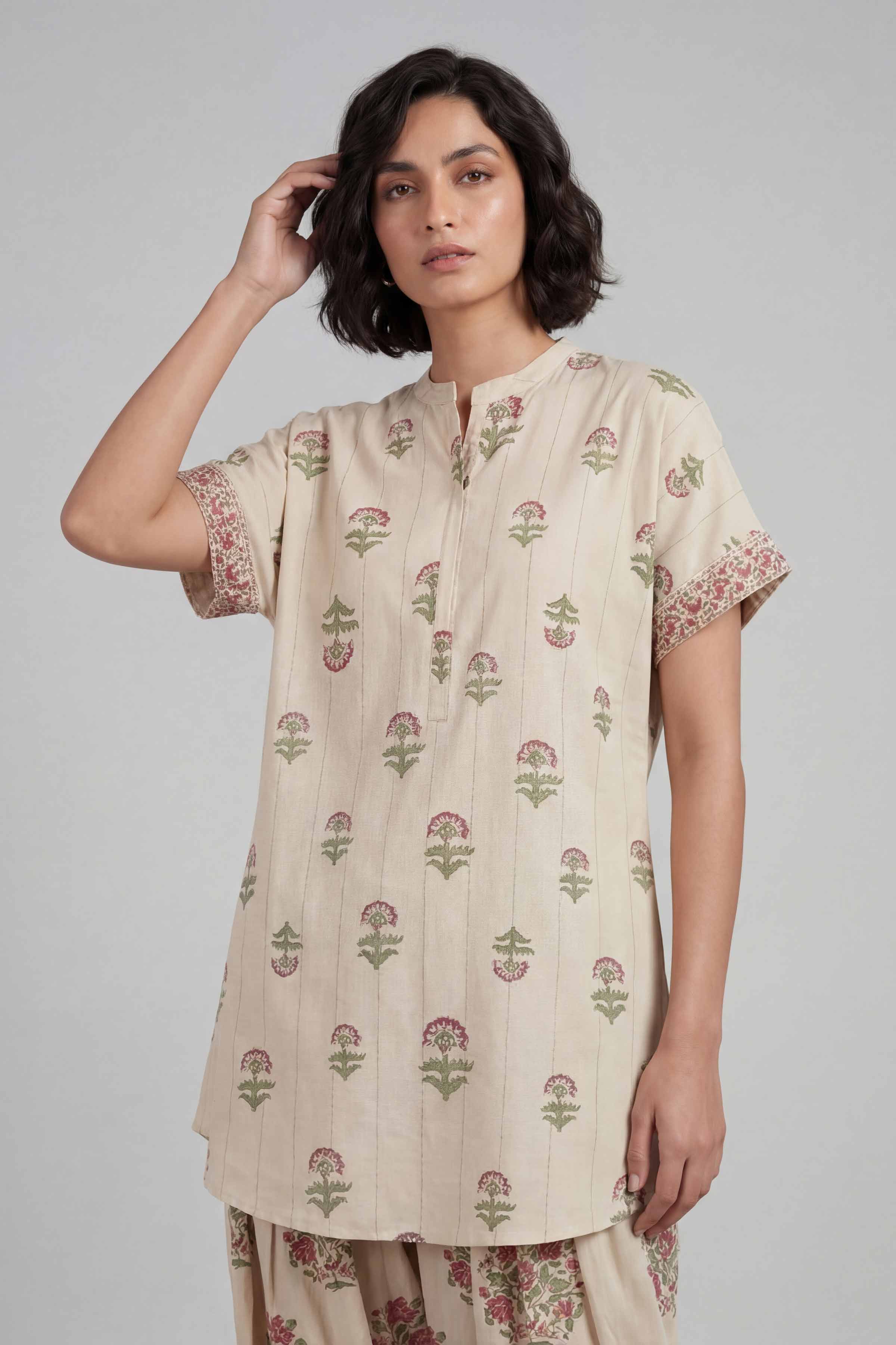 2 Piece - Printed Suit - 42601677 for Women - Unstitched Collection | Nishat | Shop Online