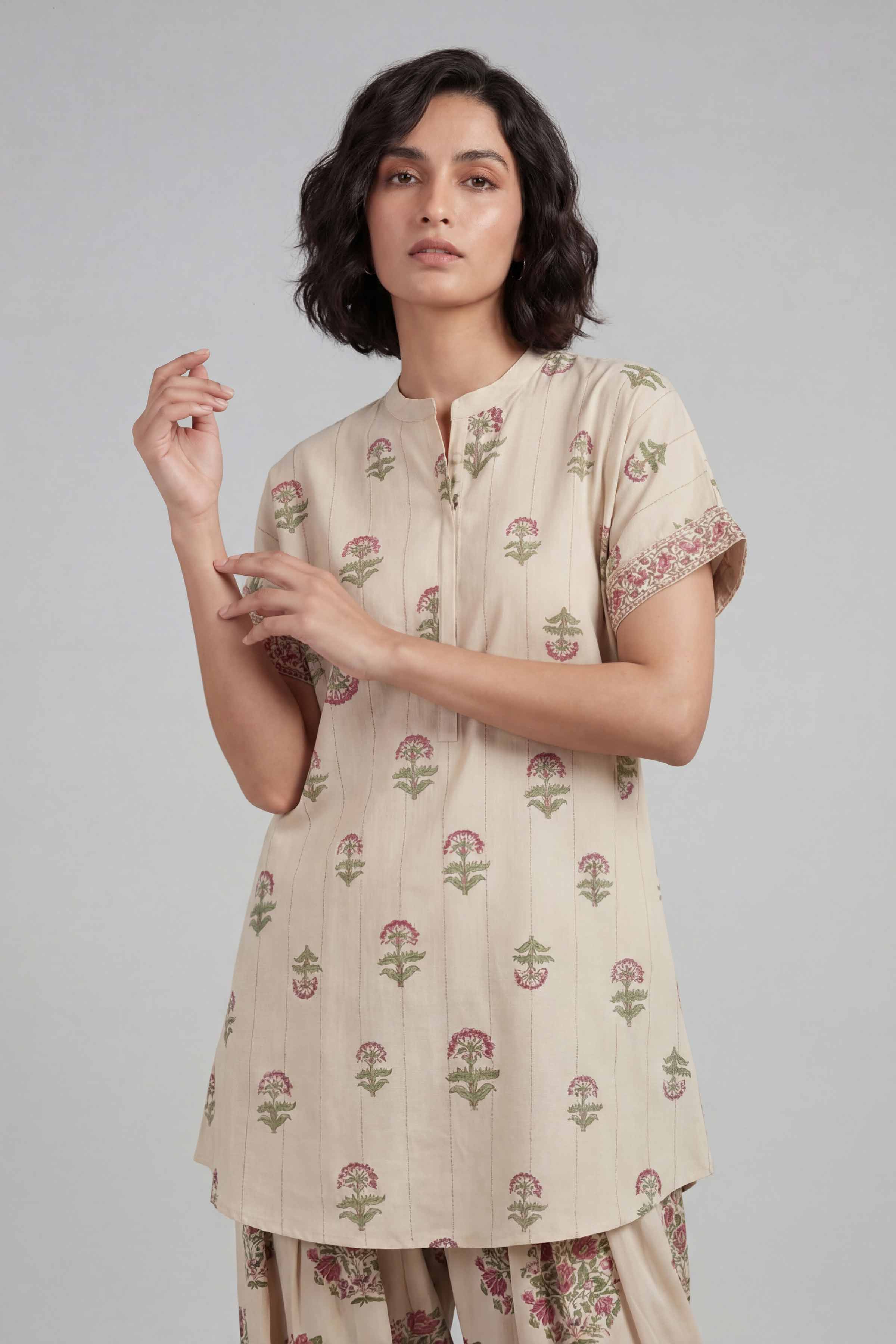 2 Piece - Printed Suit - 42601677 for Women - Unstitched Collection | Nishat | Shop Online