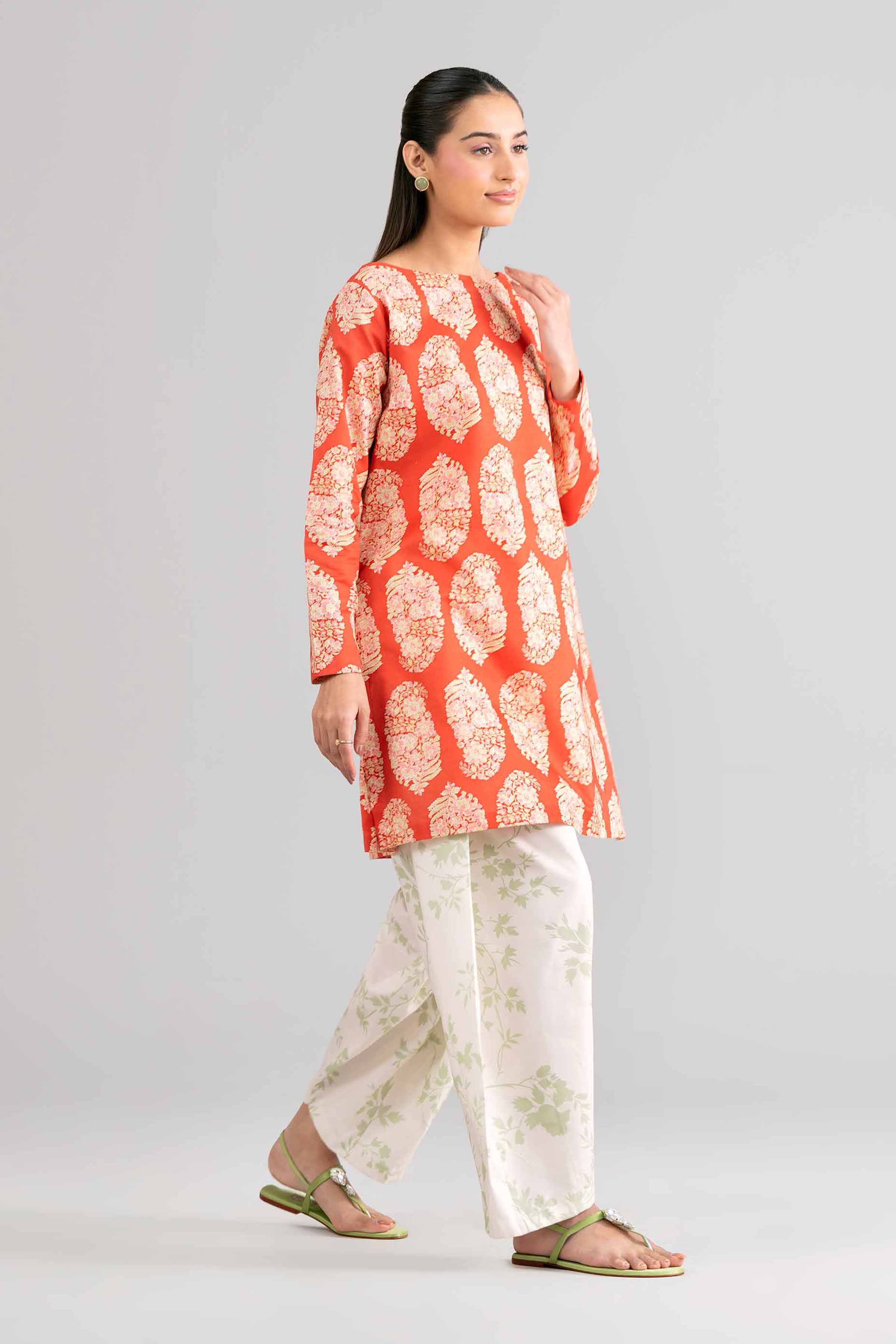 2 Piece - Printed Suit - 42601678 for Women - Unstitched Collection | Nishat | Shop Online