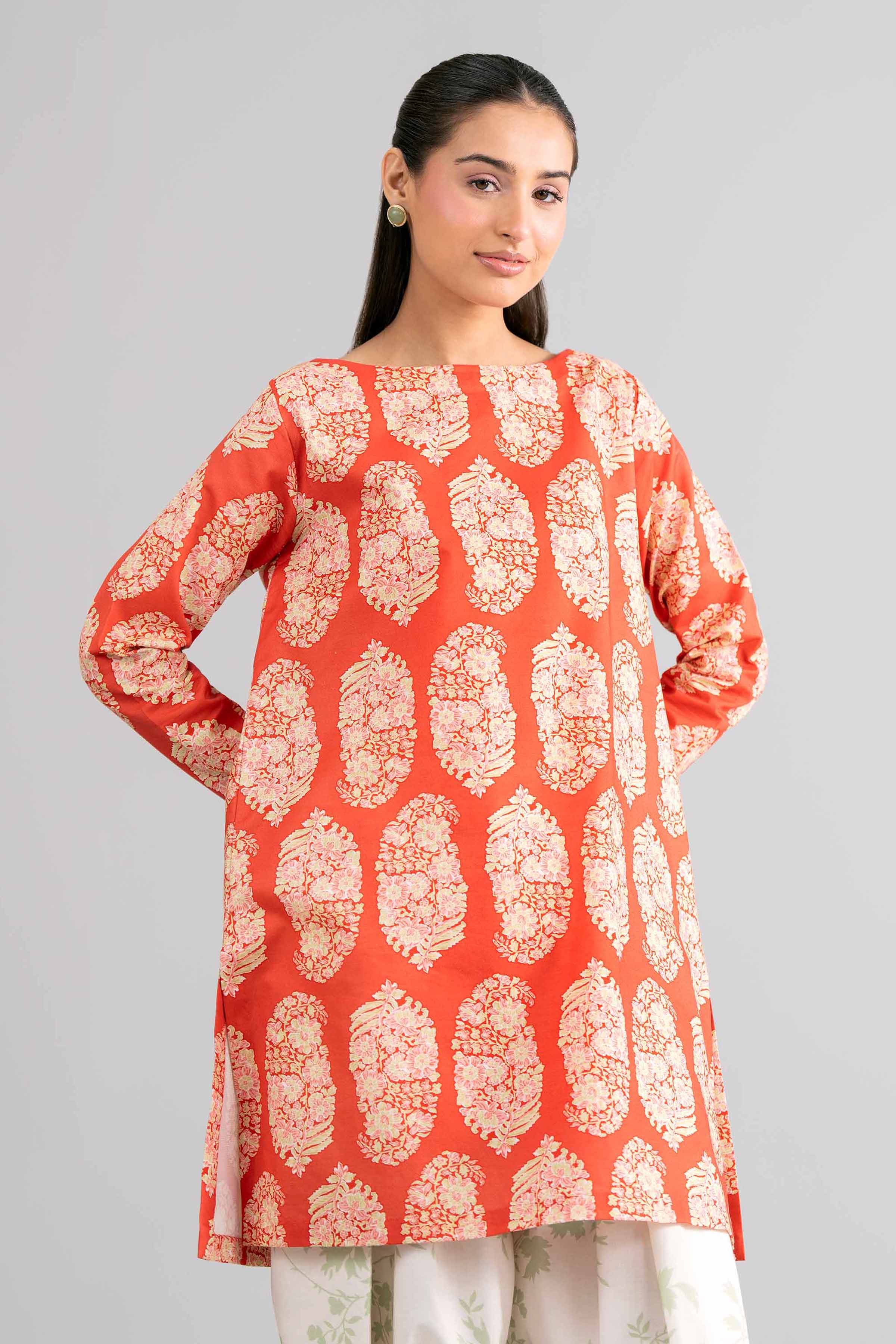 2 Piece - Printed Suit - 42601678 for Women - Unstitched Collection | Nishat | Shop Online