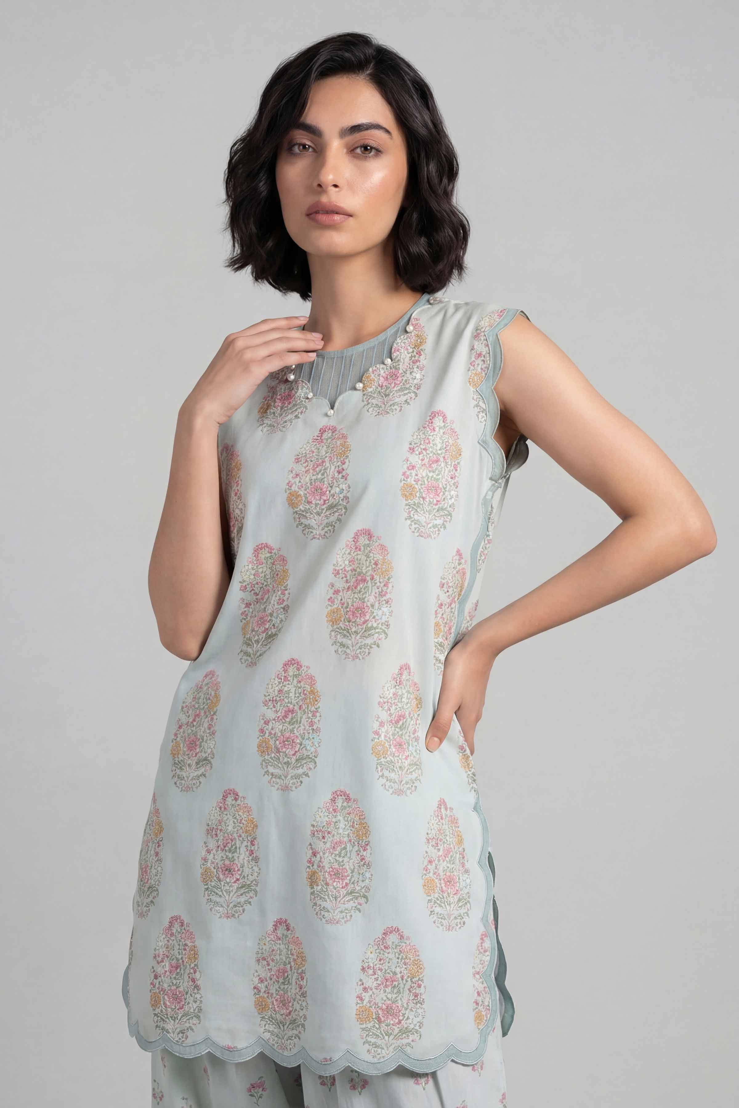 2 Piece - Printed Suit - 42601679 for Women - Unstitched Collection | Nishat | Shop Online