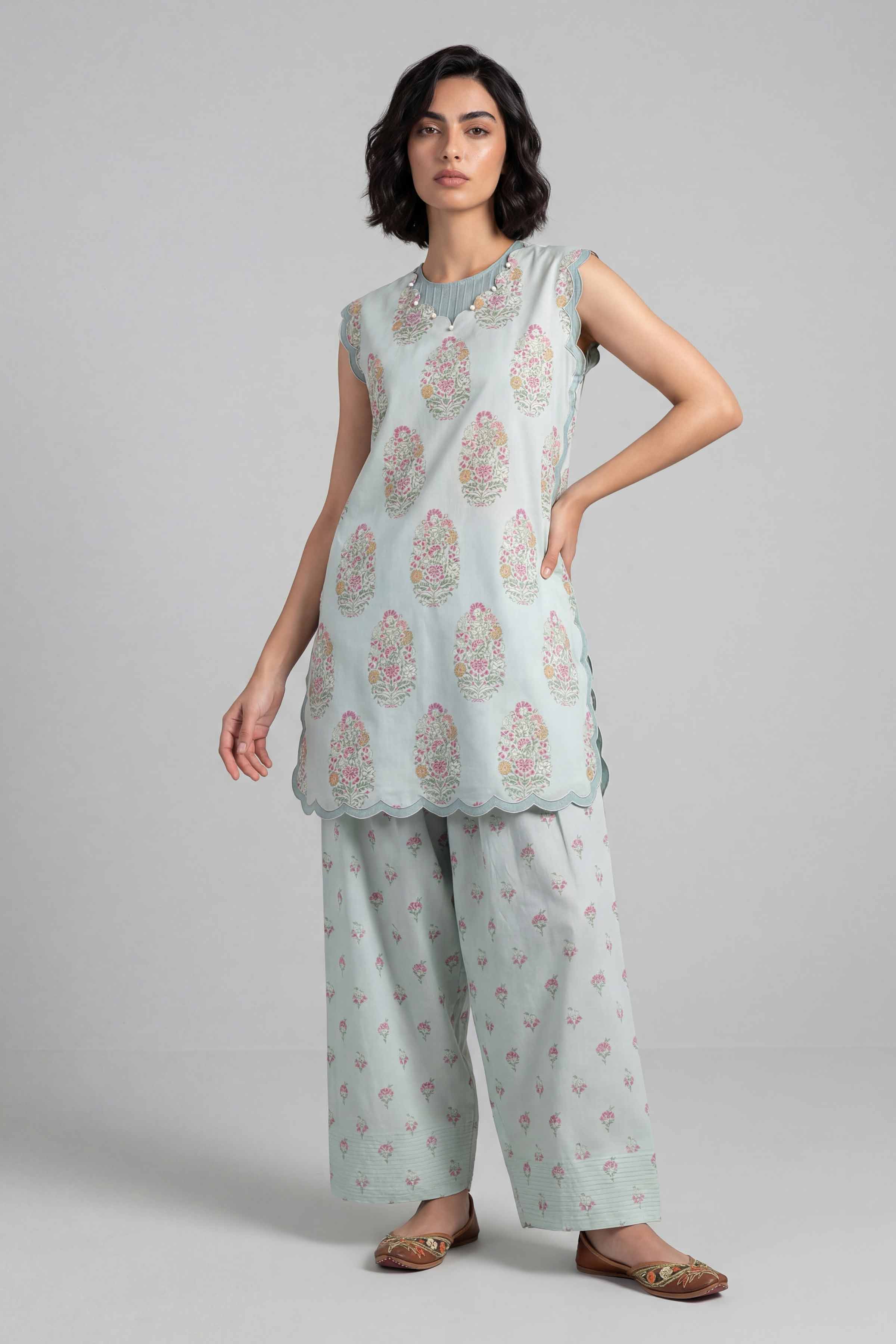 2 Piece - Printed Suit - 42601679 for Women - Unstitched Collection | Nishat | Shop Online