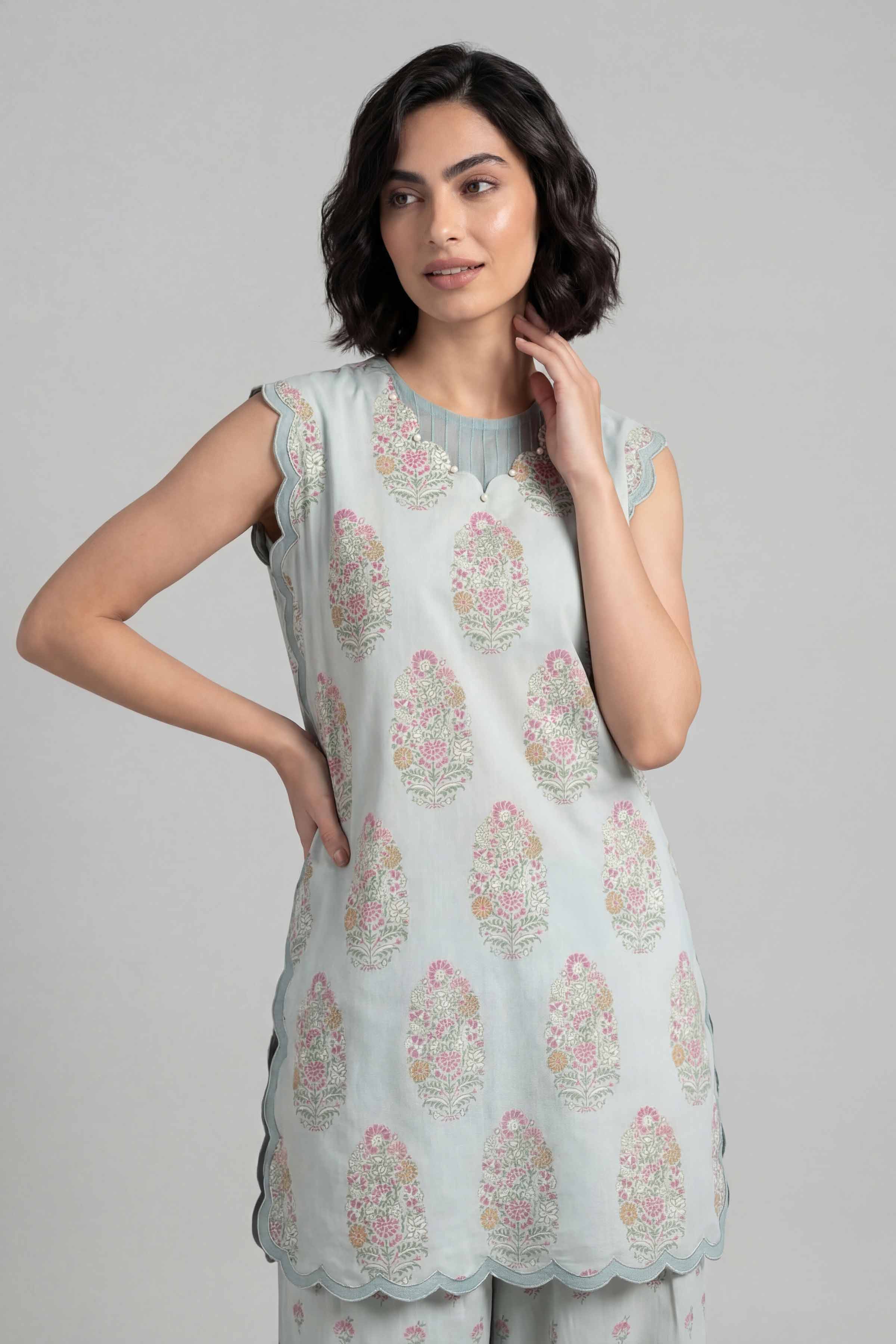 2 Piece - Printed Suit - 42601679 for Women - Unstitched Collection | Nishat | Shop Online