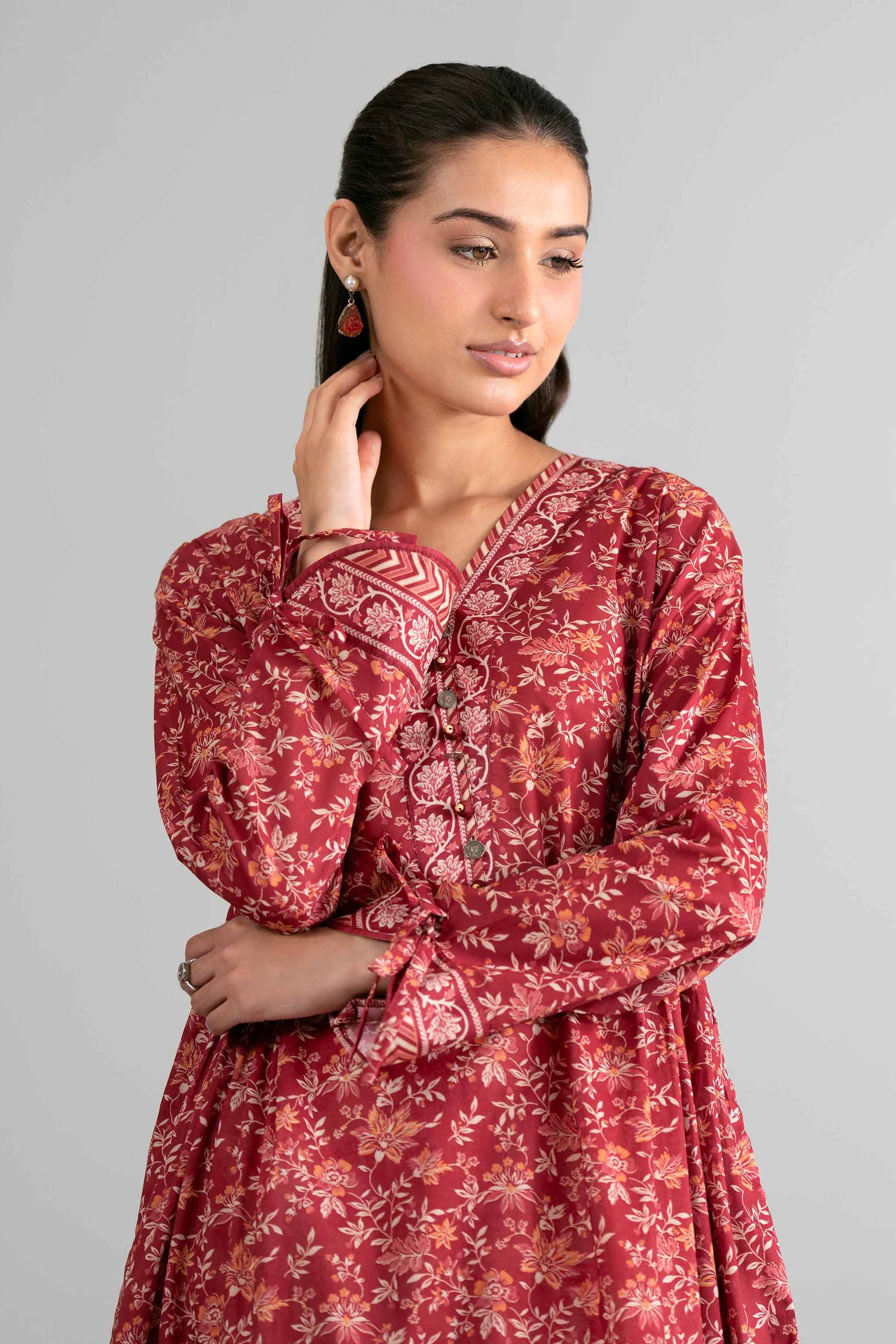 2 Piece - Printed Suit - 42601682 for Women - Unstitched Collection | Nishat | Shop Online