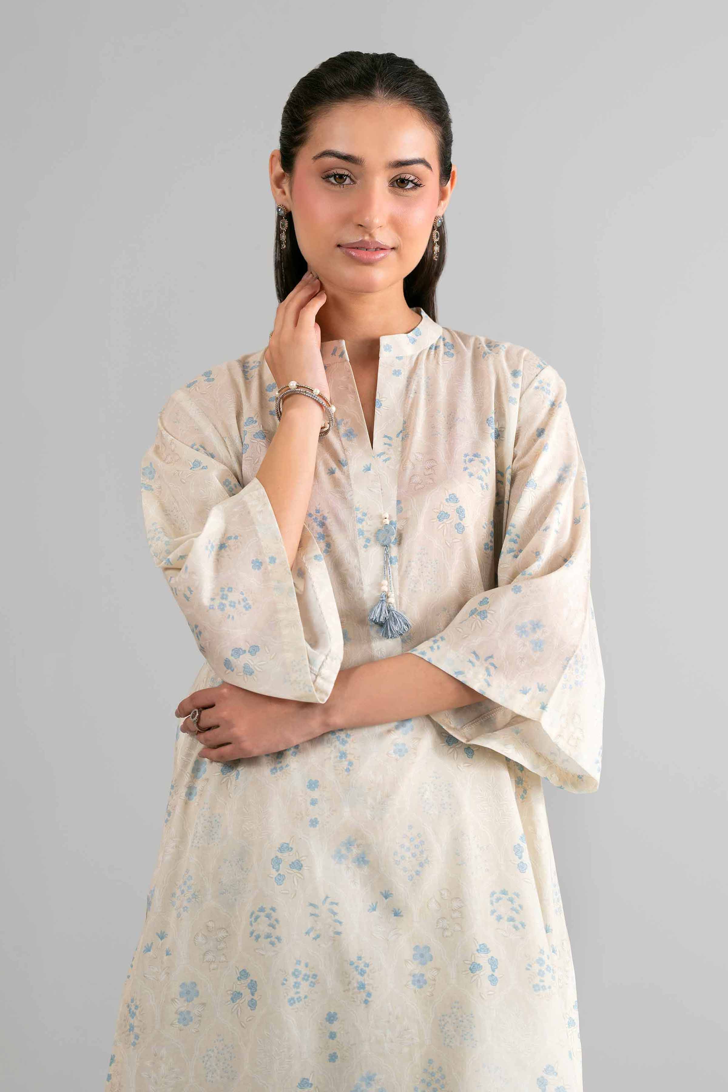 2 Piece - Printed Suit - 42601683 for Women - Unstitched Collection | Nishat | Shop Online