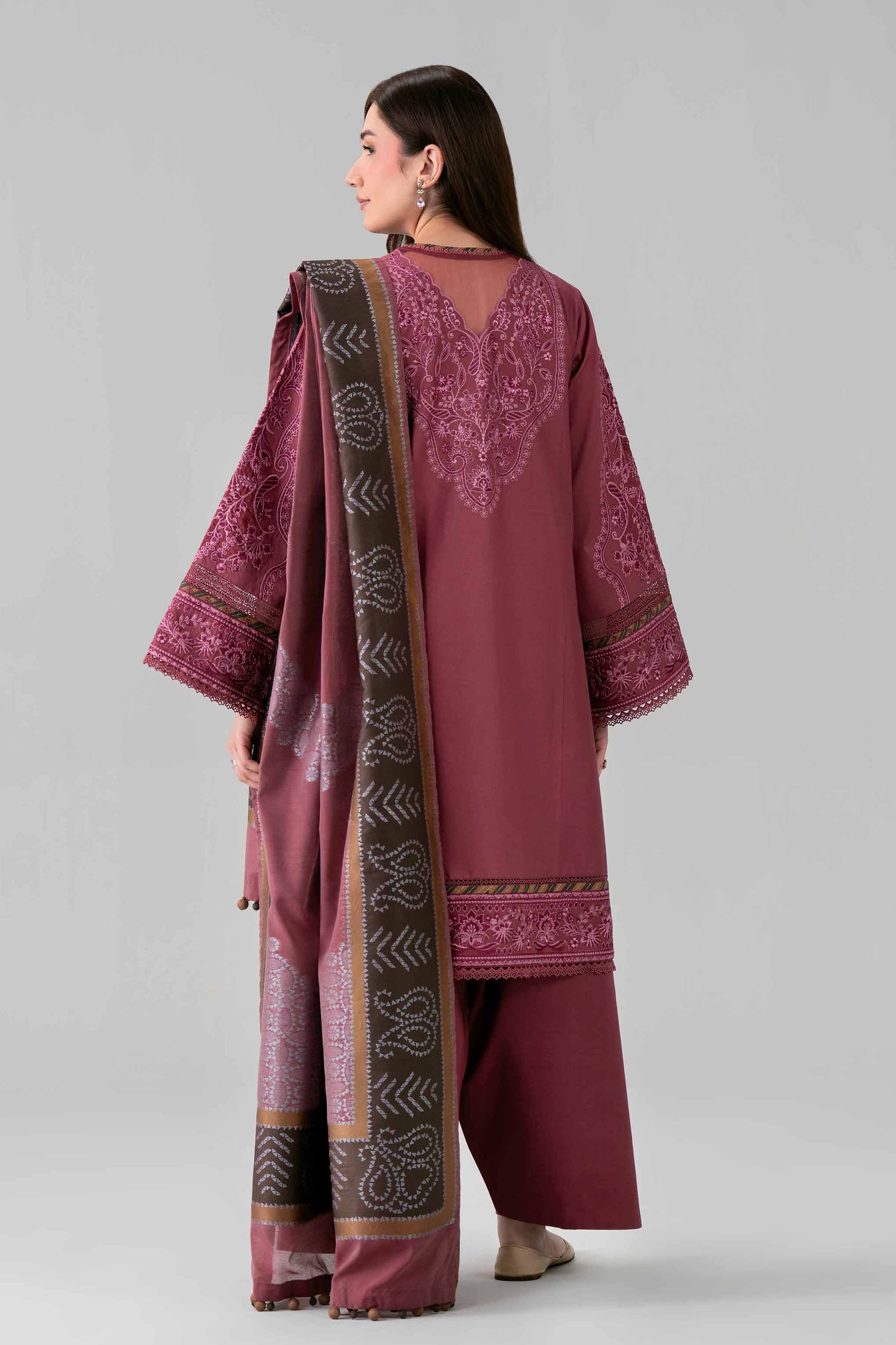 3 Piece - Embroidered Suit - 42601686 for Women - Unstitched Collection | Nishat | Shop Online