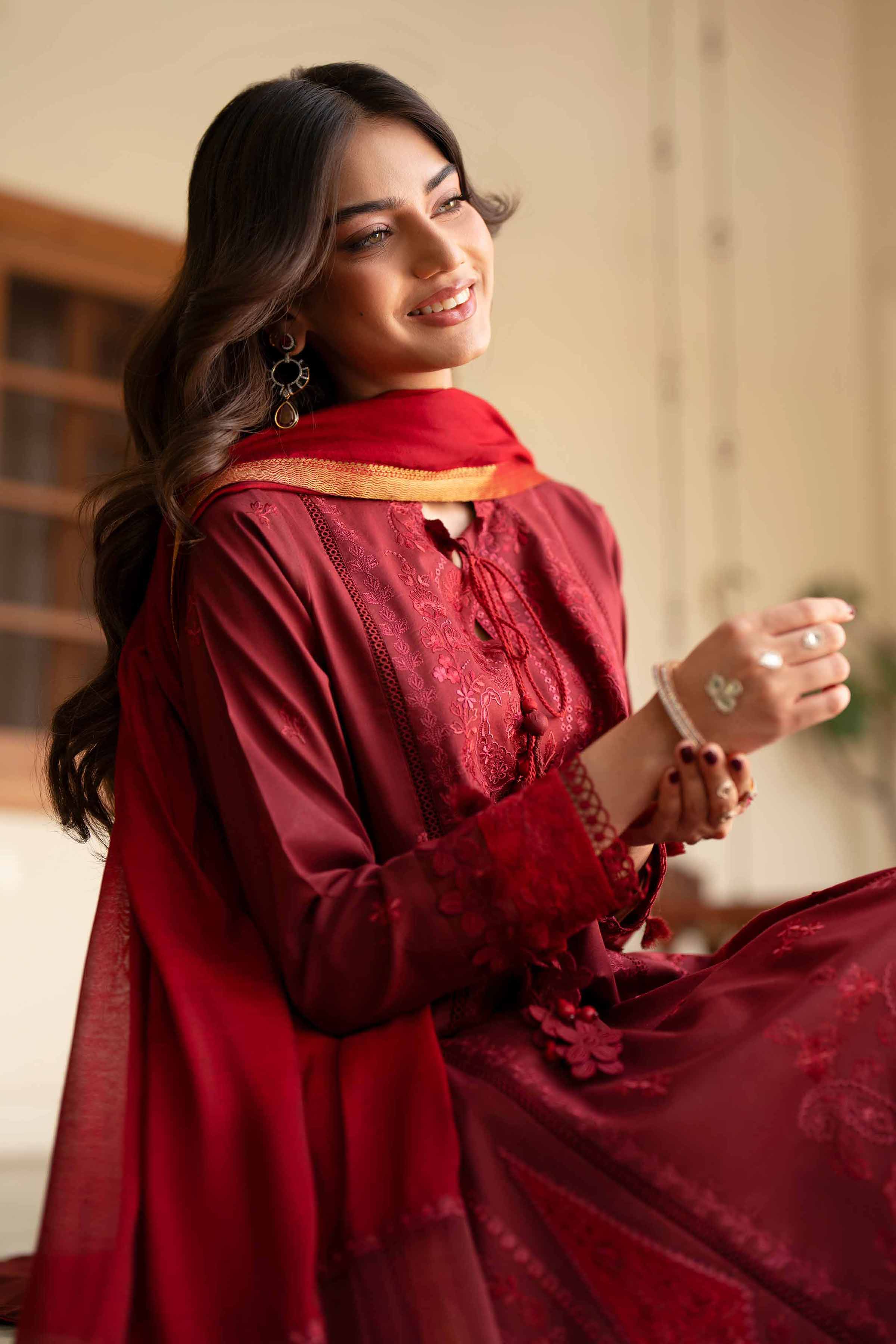 3 Piece - Embroidered Suit - 42601687 for Women - Unstitched Collection | Nishat | Shop Online