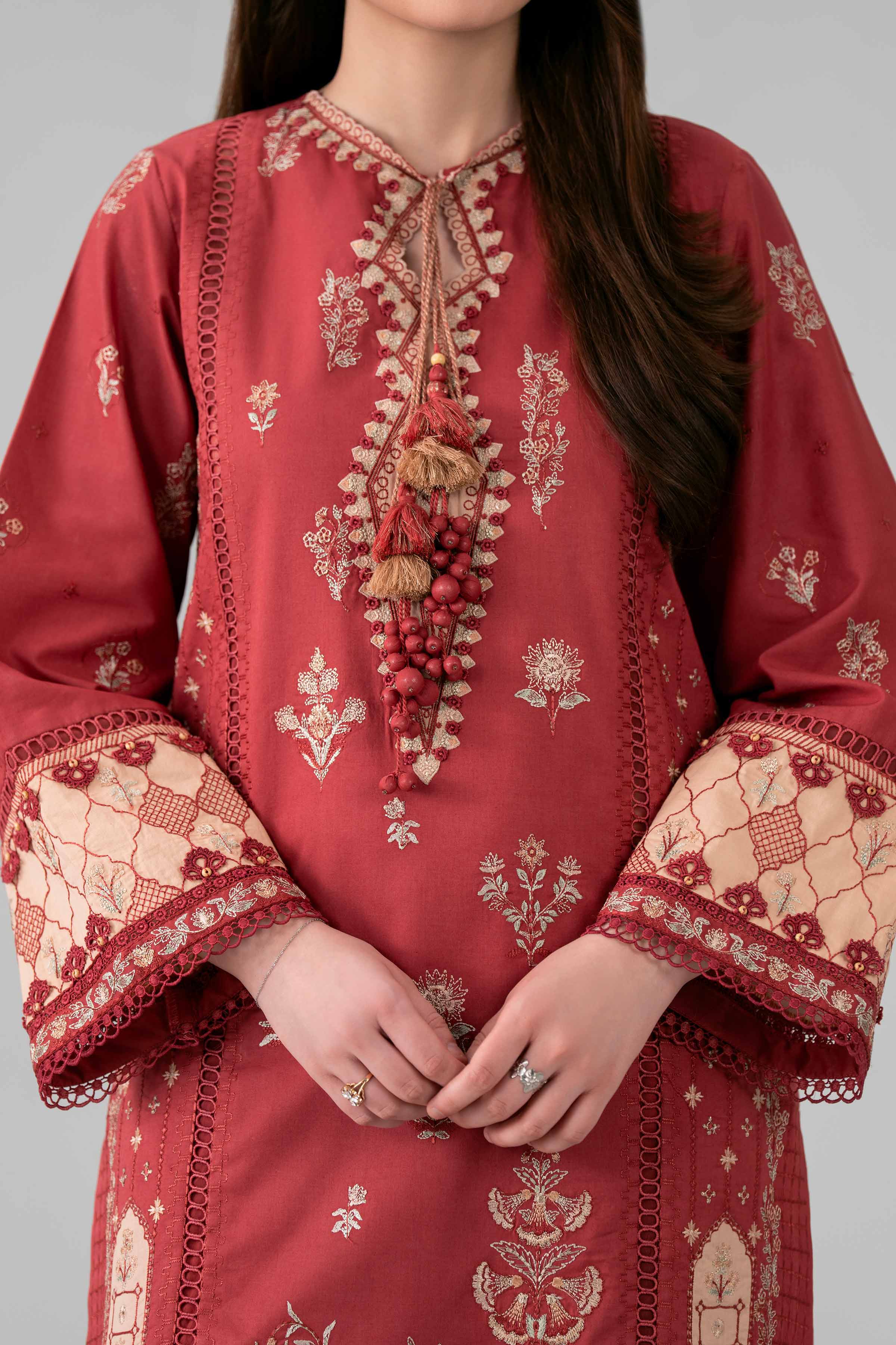 3 Piece - Digital Printed Embroidered Suit - 42601693 for Women - Unstitched Collection | Nishat | Shop Online