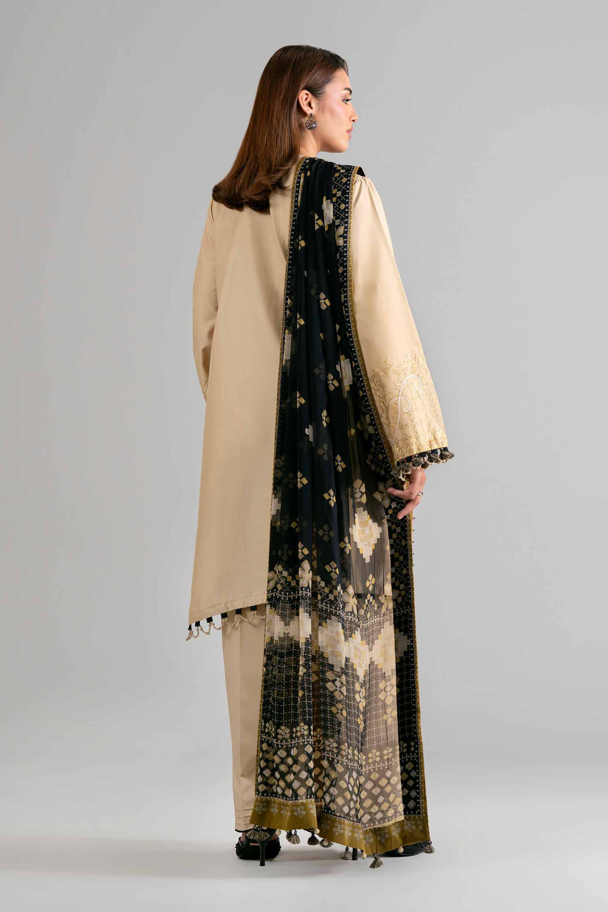 3 Piece - Digital Printed Embroidered Suit - 42601695 for Women - Unstitched Collection | Nishat | Shop Online