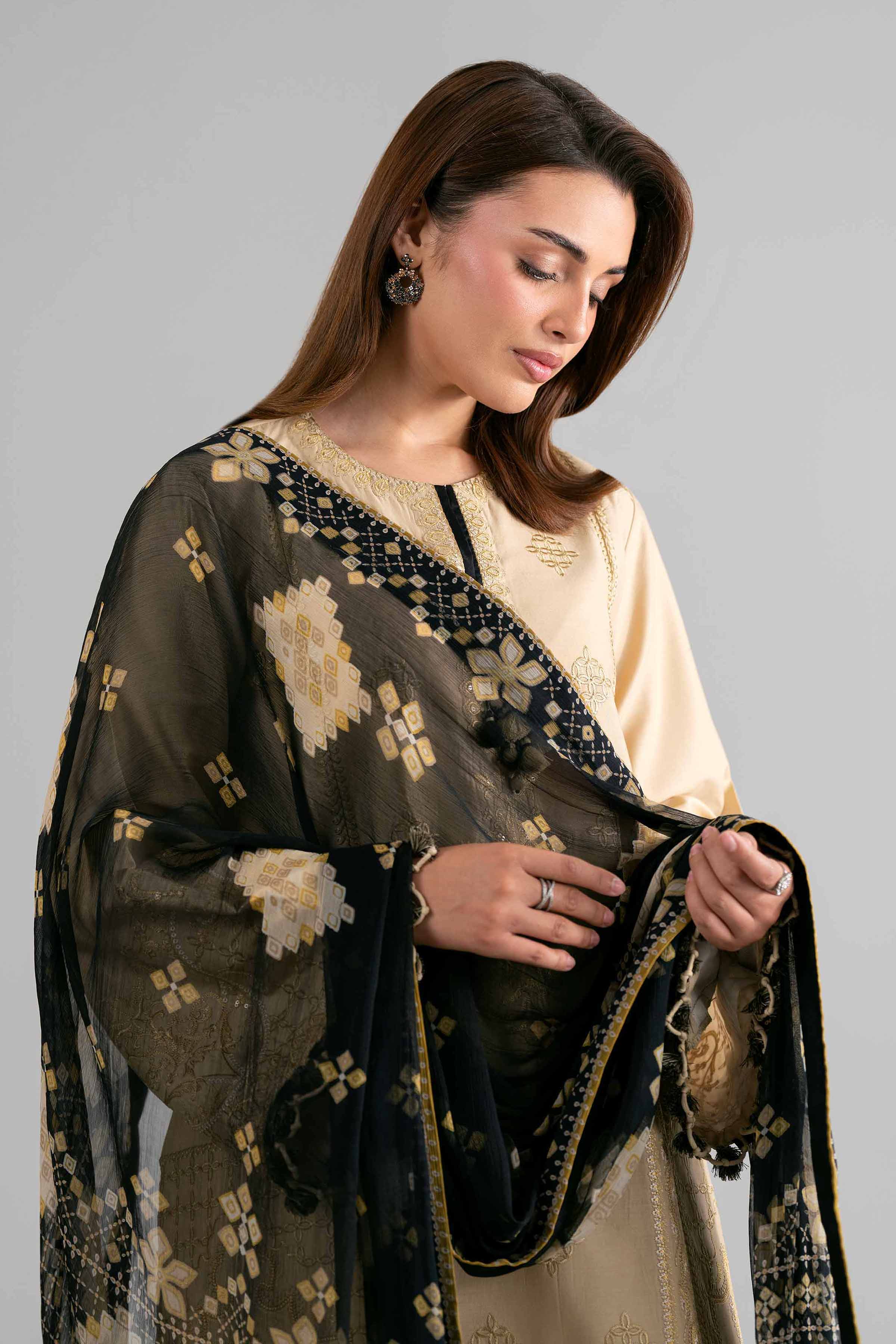 3 Piece - Digital Printed Embroidered Suit - 42601695 for Women - Unstitched Collection | Nishat | Shop Online