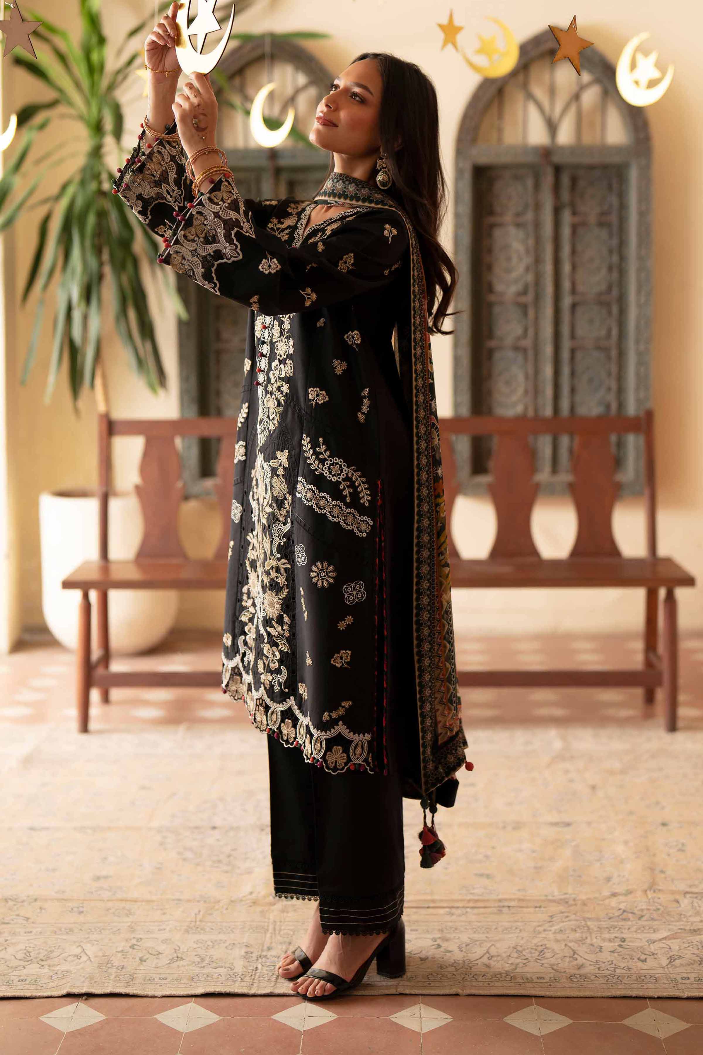 3 Piece - Digital Printed Embroidered Suit - 42601698 for Women - Unstitched Collection | Nishat | Shop Online