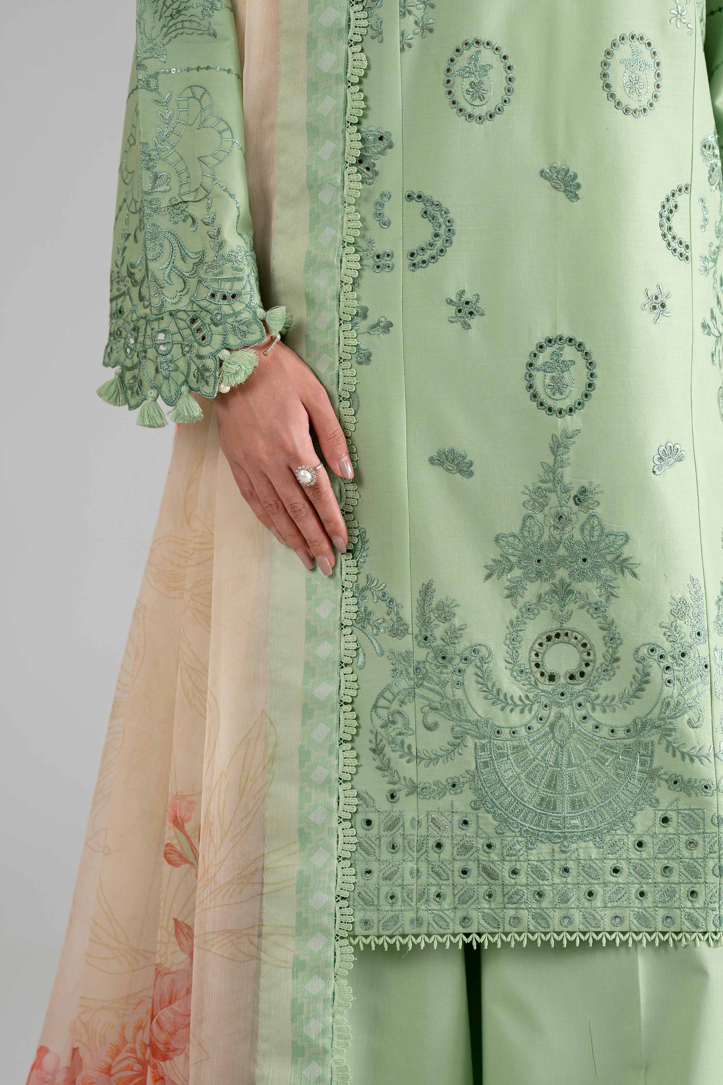 3 Piece - Digital Printed Embroidered Suit - 42601700 for Women - Unstitched Collection | Nishat | Shop Online