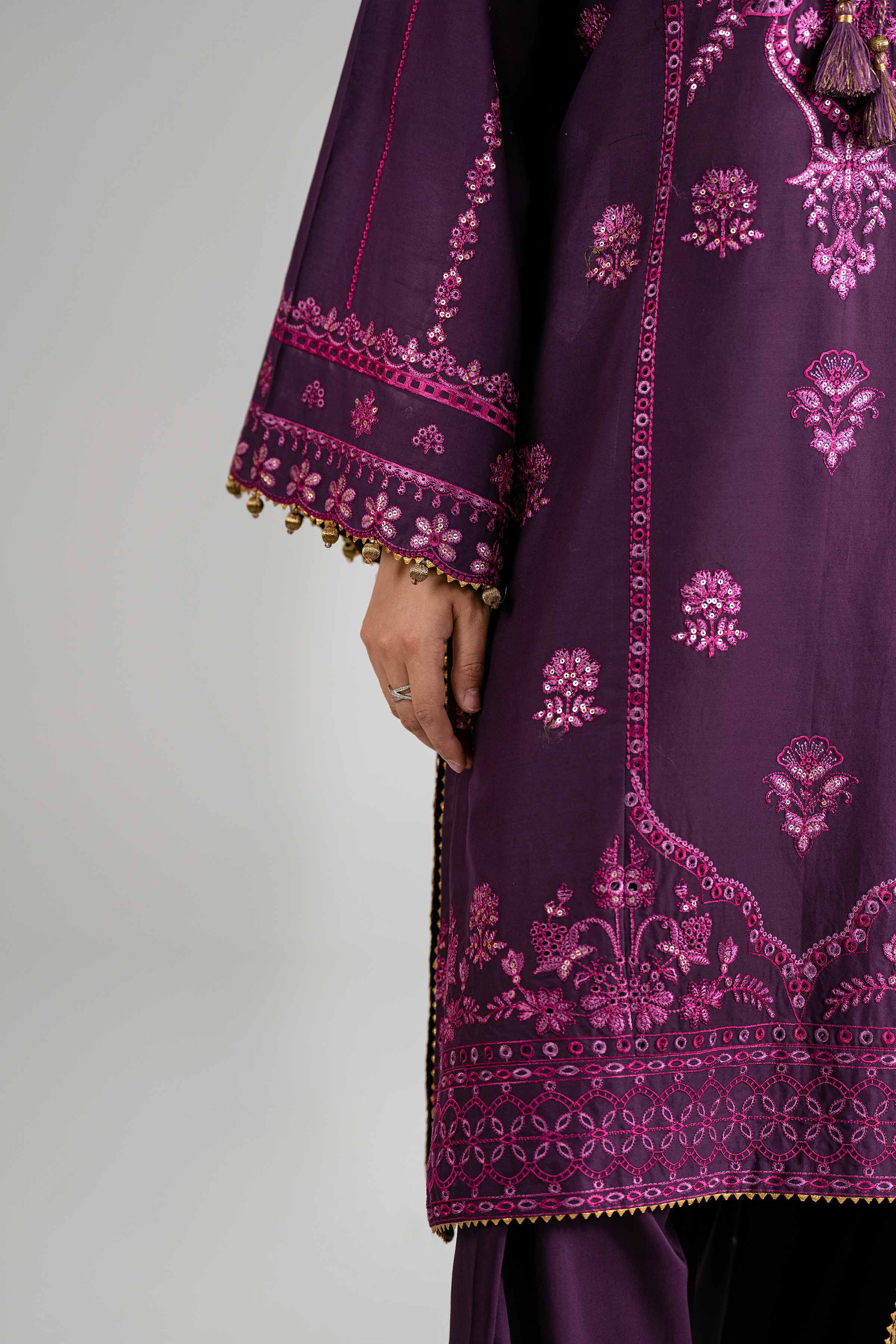 3 Piece - Digital Printed Embroidered Suit - 42601701 for Women - Unstitched Collection | Nishat | Shop Online