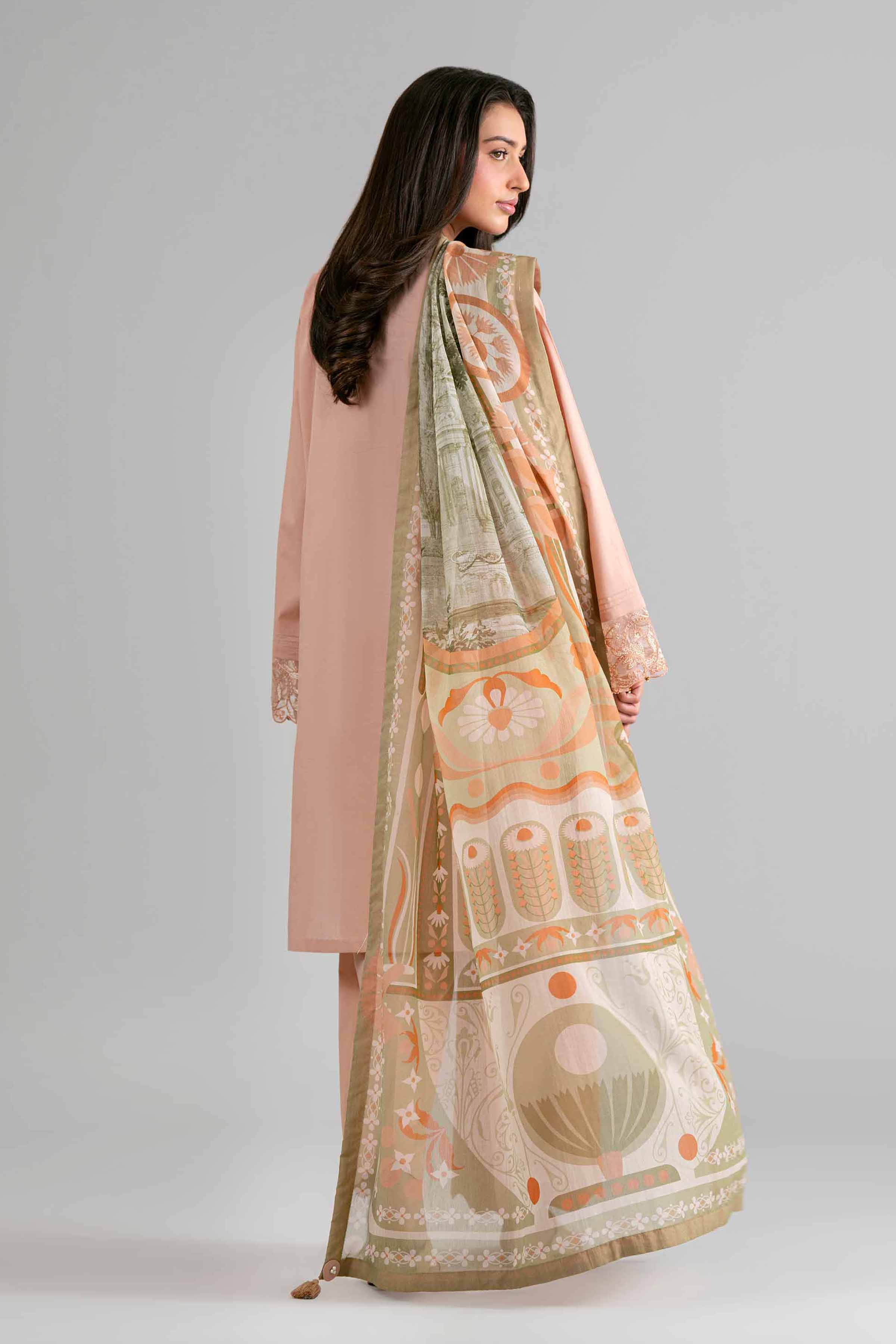 3 Piece - Digital Printed Embroidered Suit - 42601705 for Women - Unstitched Collection | Nishat | Shop Online