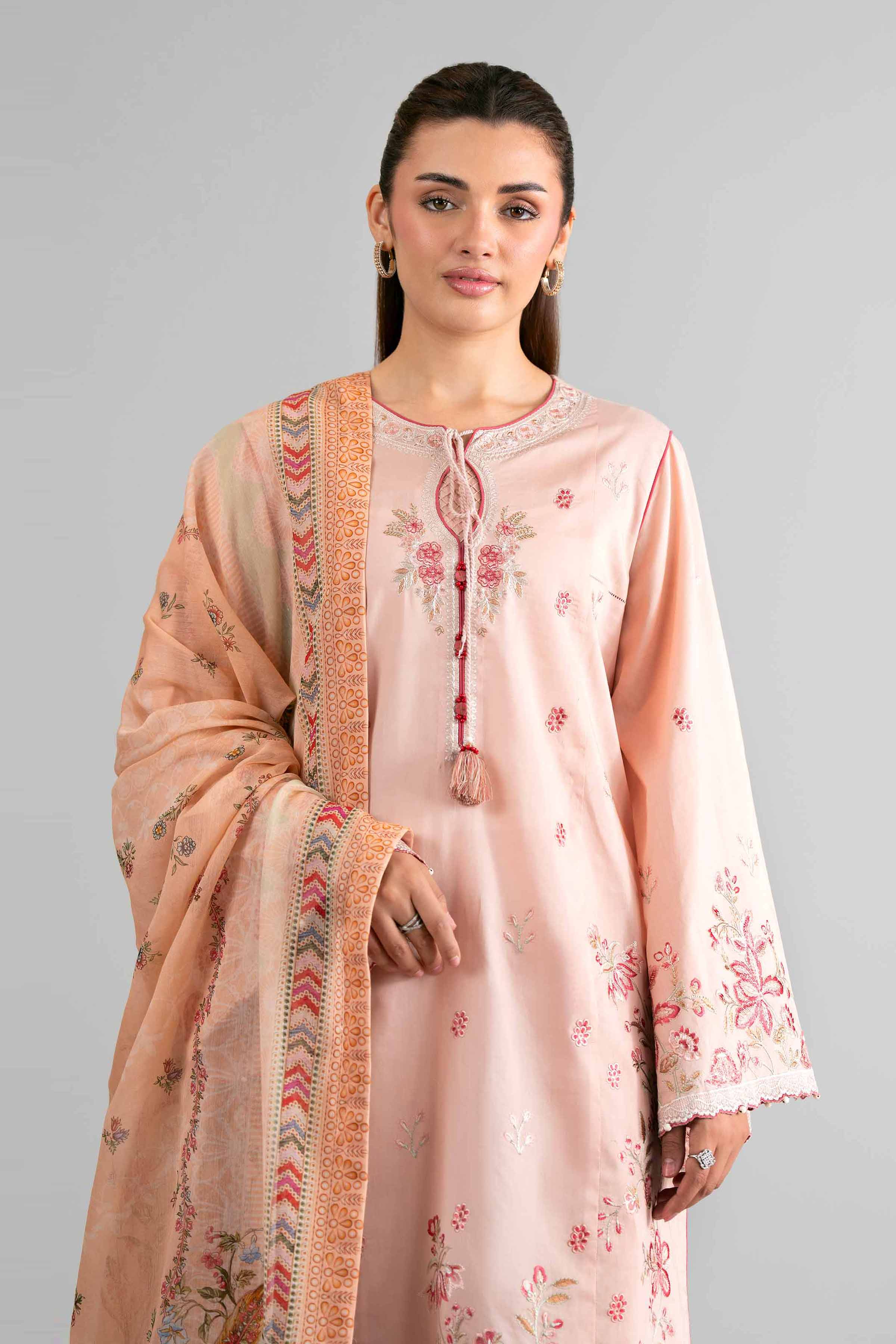 3 Piece - Digital Printed Embroidered Suit - 42601713 for Women - Unstitched Collection | Nishat | Shop Online